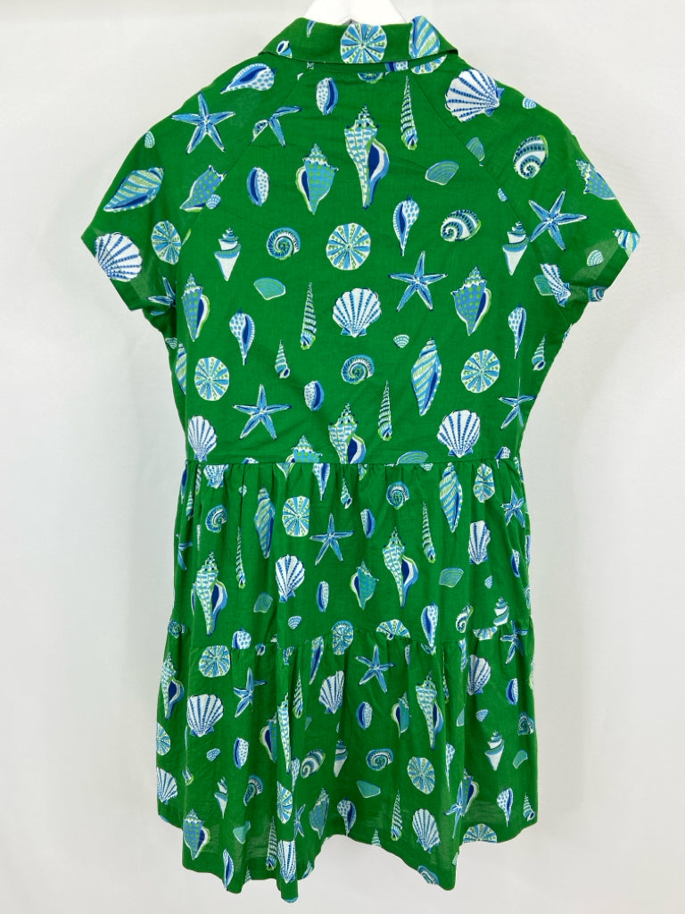 Printfresh Size M Green and Blue Women's Dress
