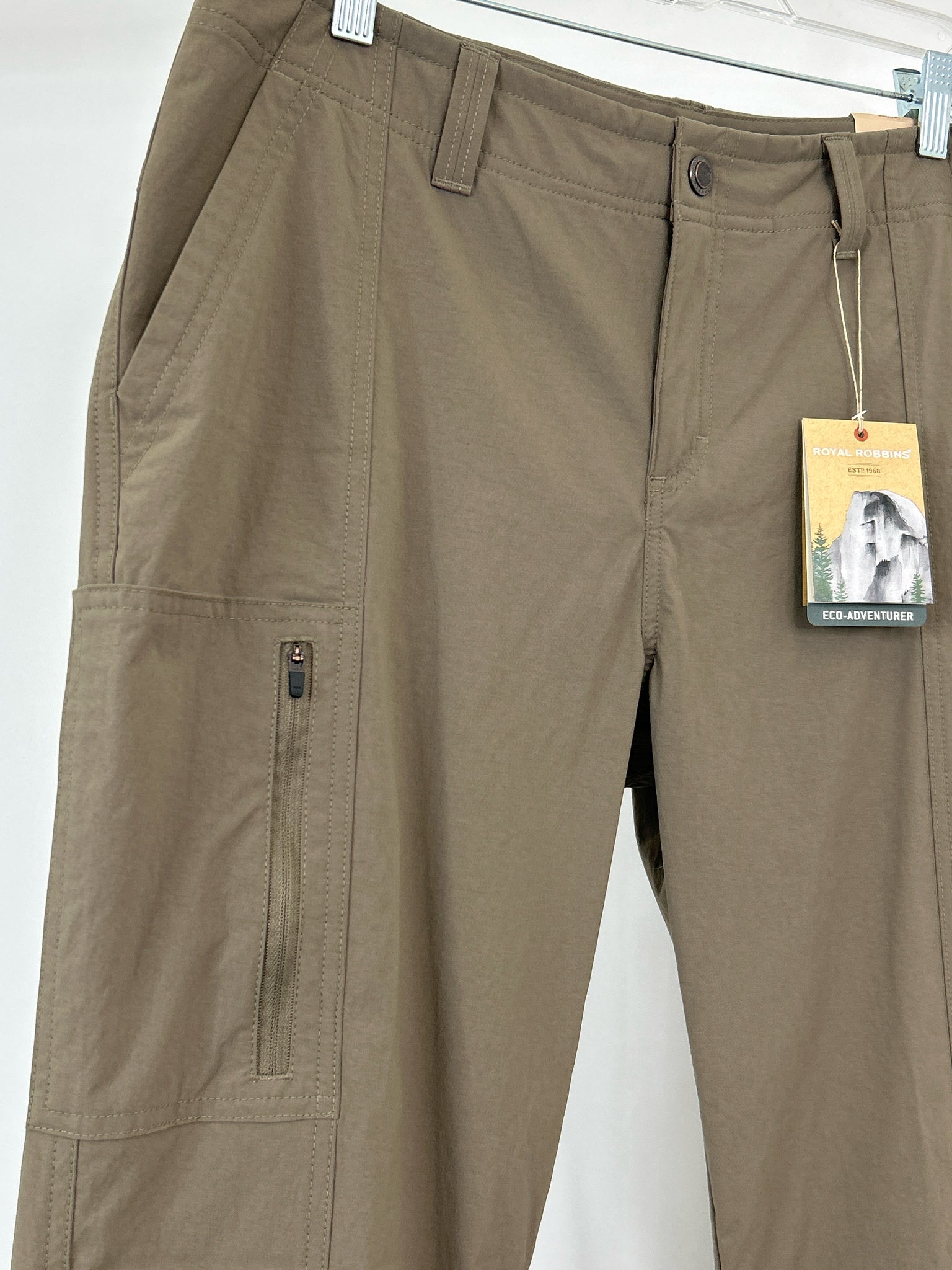 ROYAL ROBBINS Size 12 Taupe Women Pants