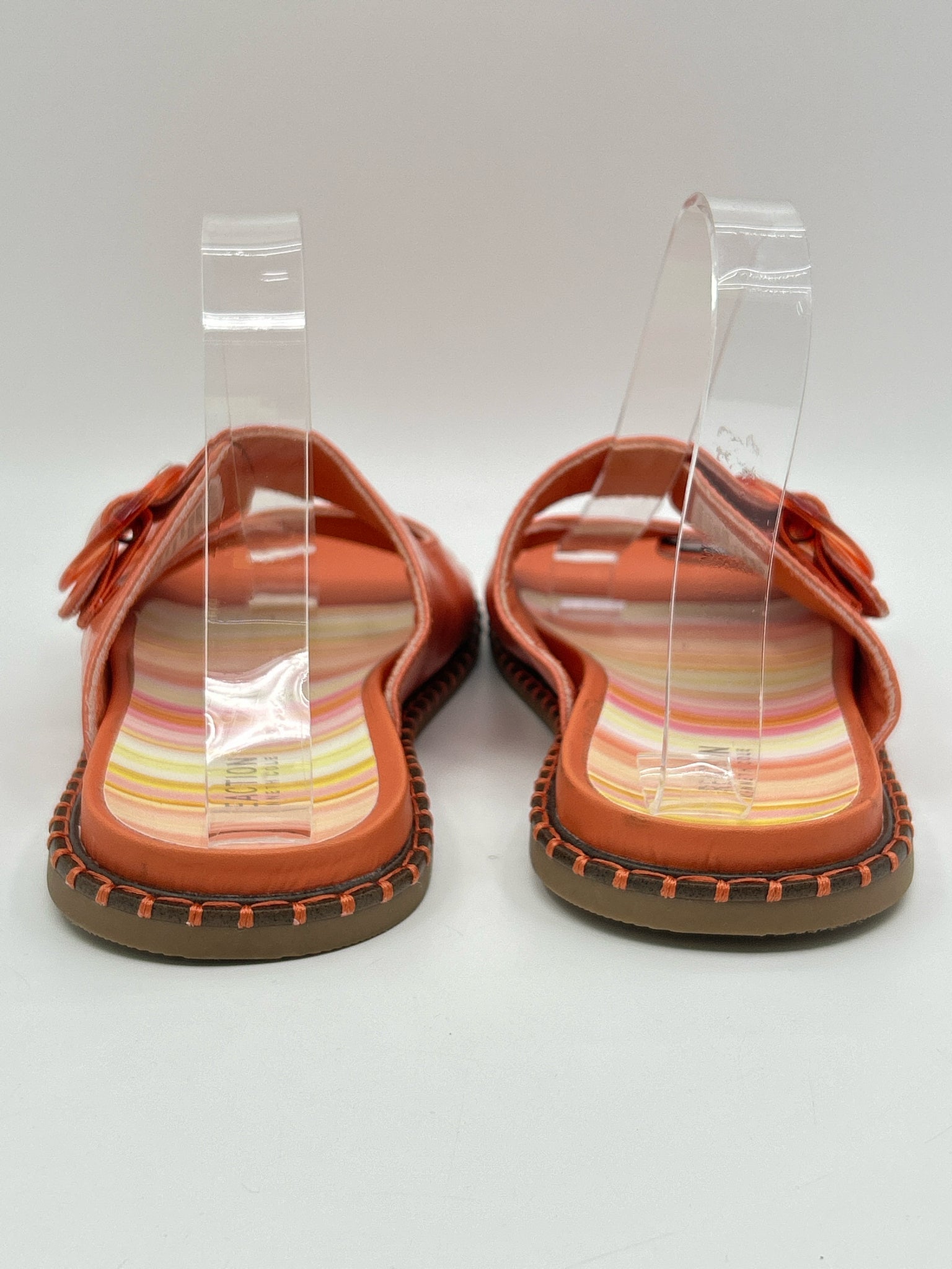 KENNETH COLE Size 9.5M Orange Women Sandal