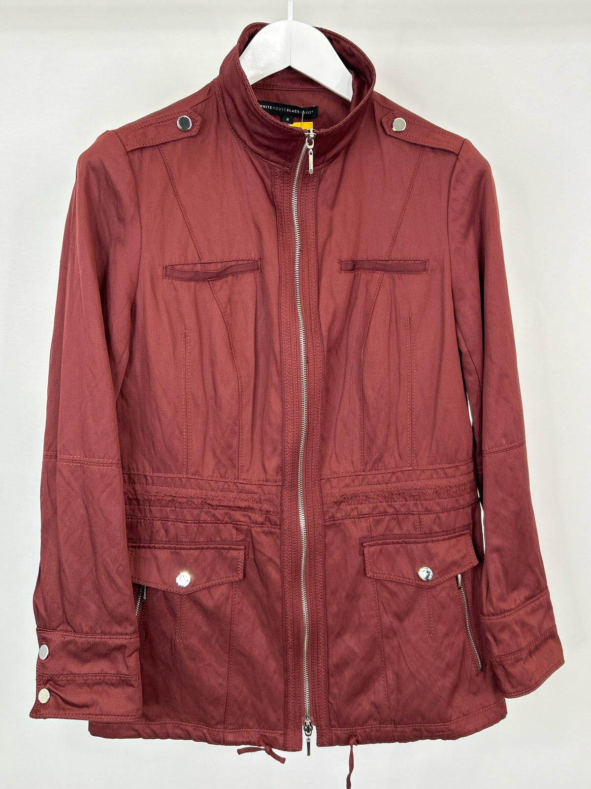 White House Black Market Size 8 RASPBERRY Women Jacket