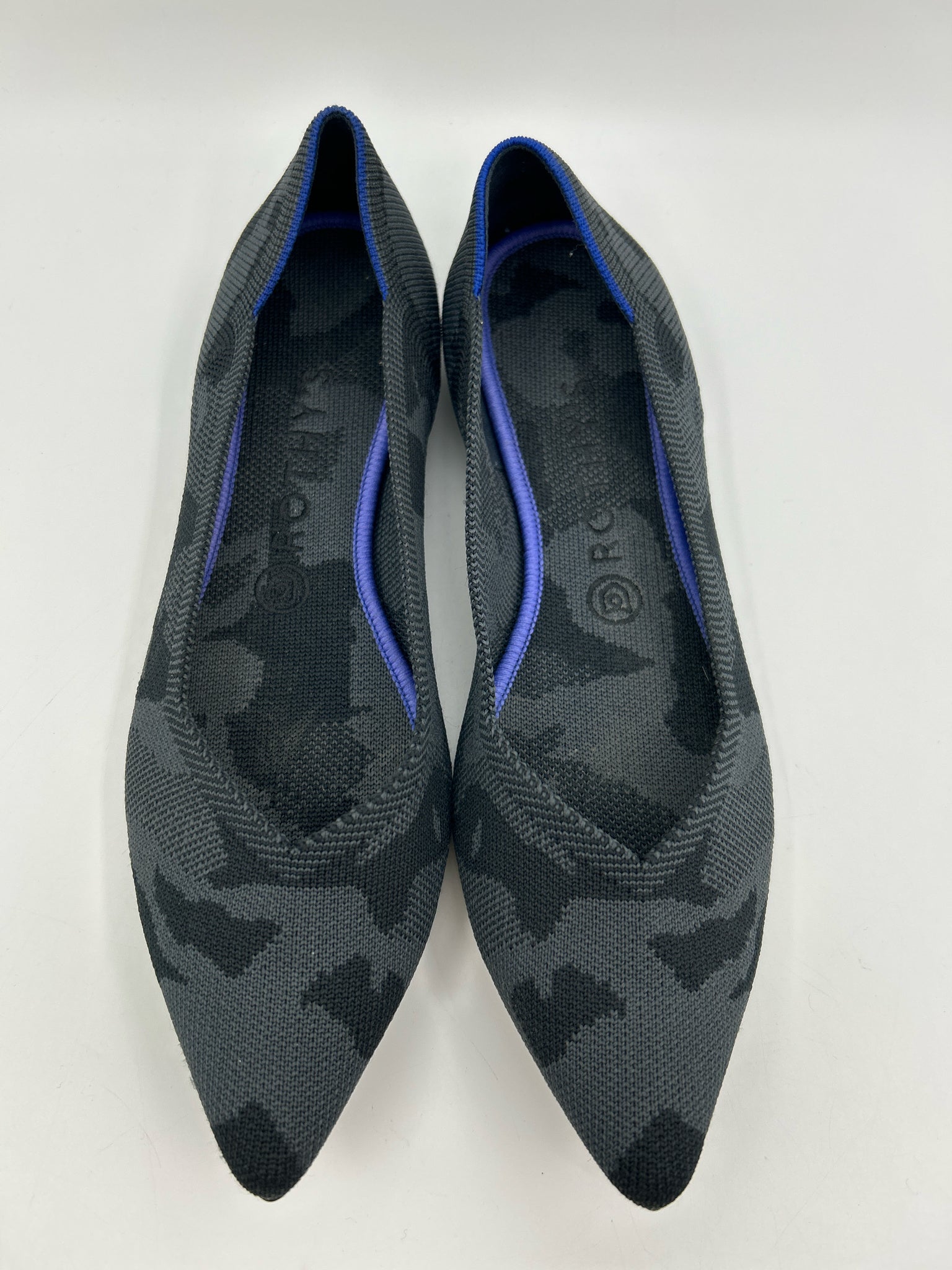 ROTHY'S Size 9.5 Gray print Women Flats