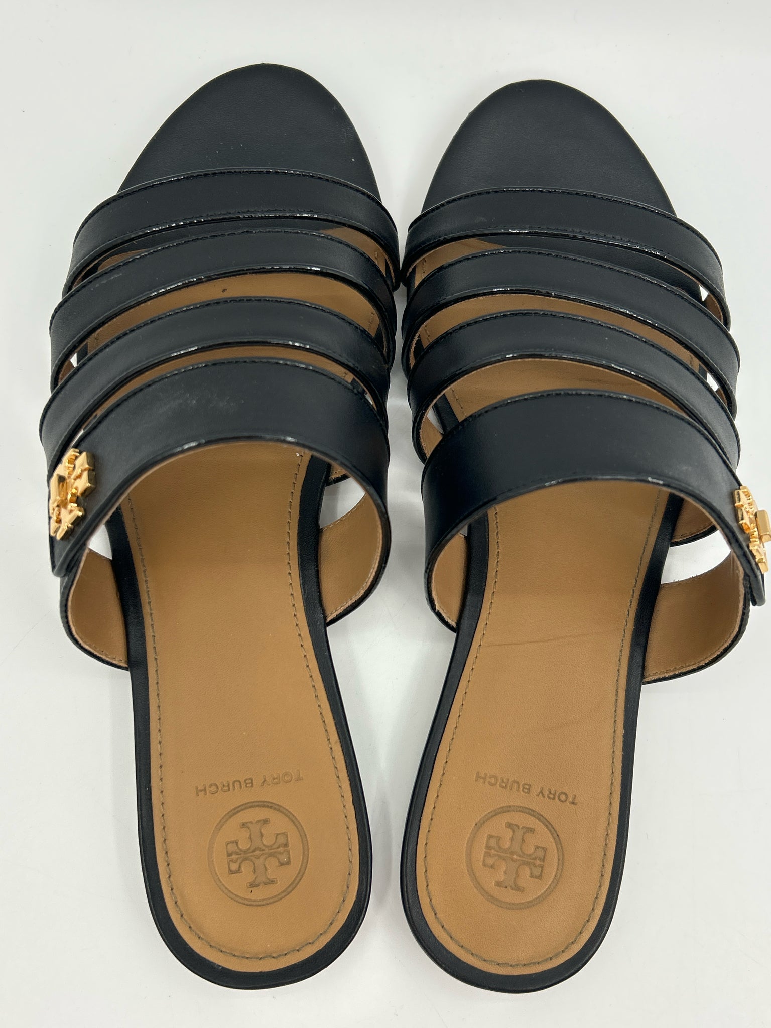 TORY BURCH Size 9.5M Black Women Sandal