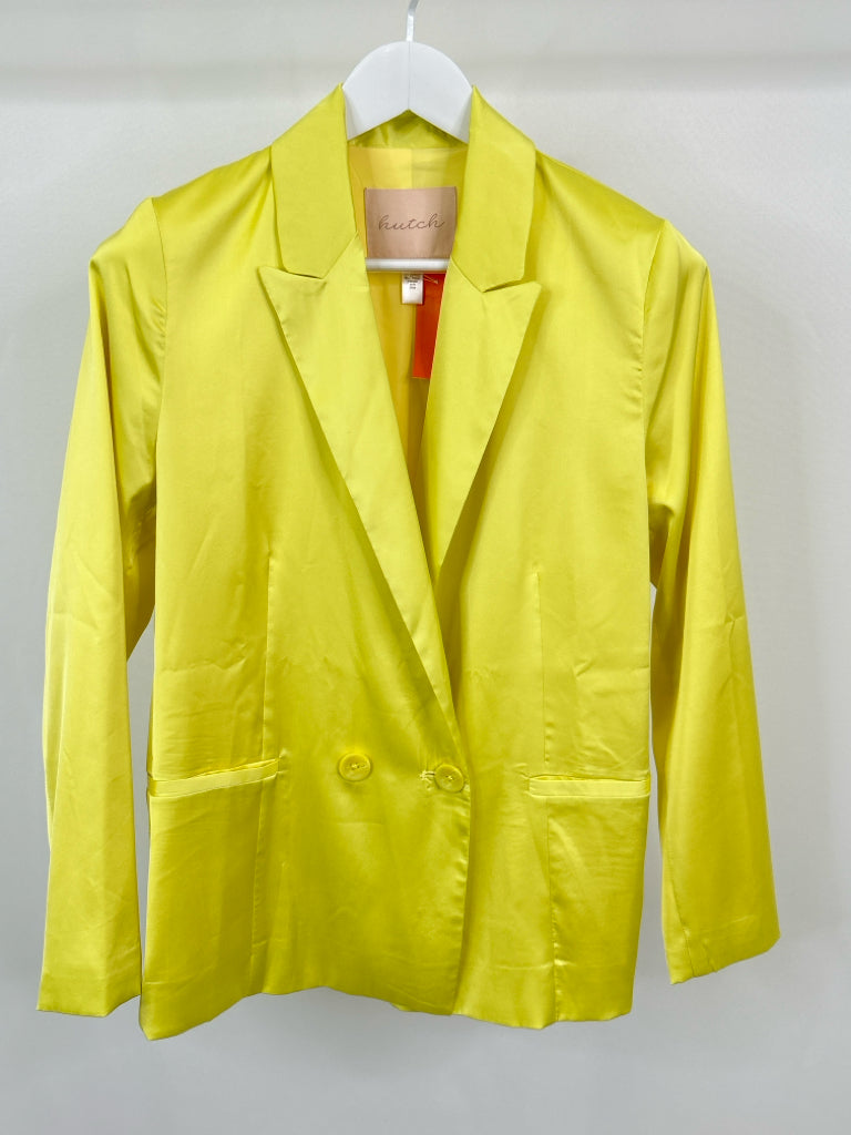 HUTCH Women Size XS Yellow Blazer