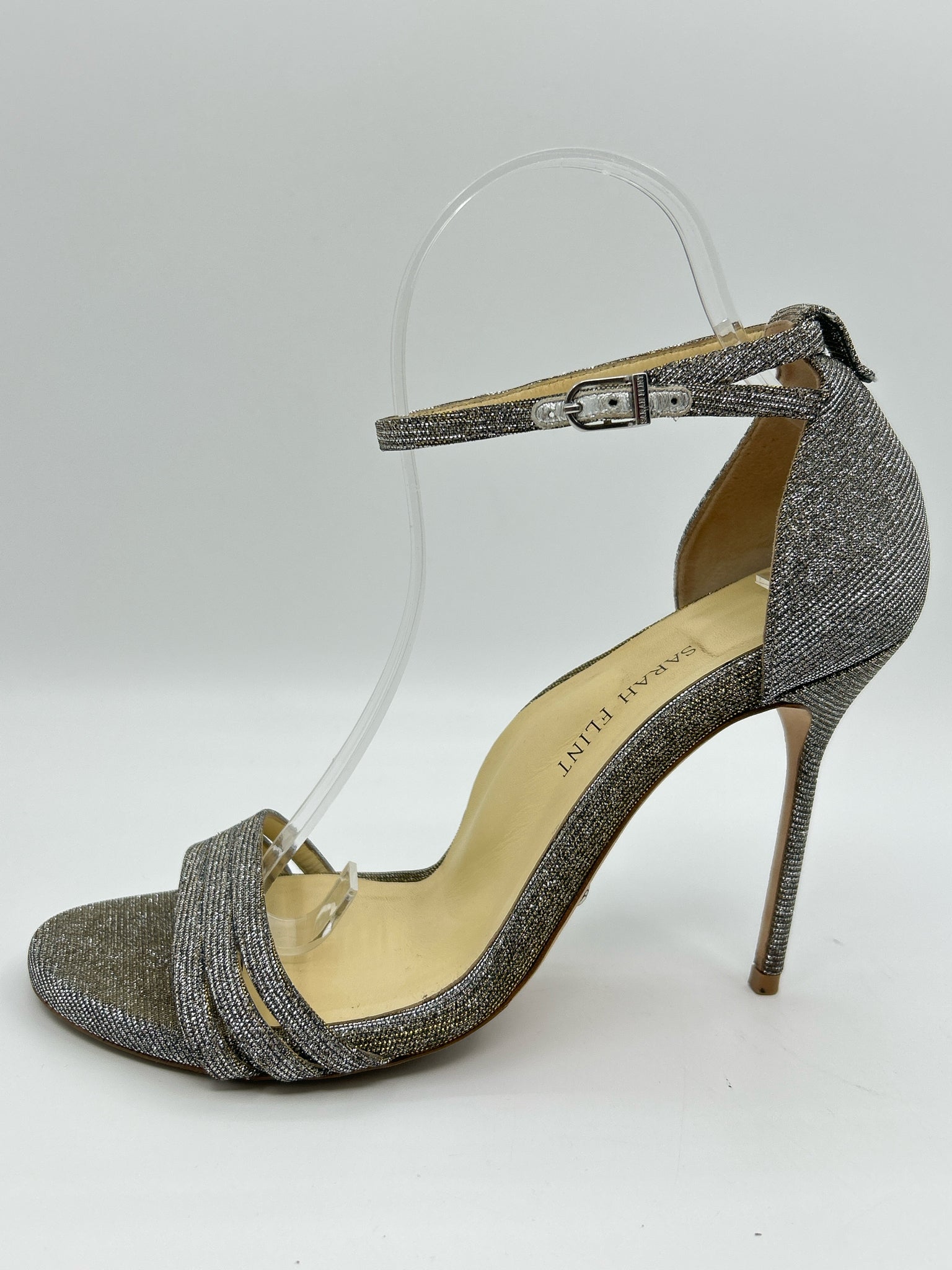 Sarah Flint Size 39.5 METALLIC Women Sandal