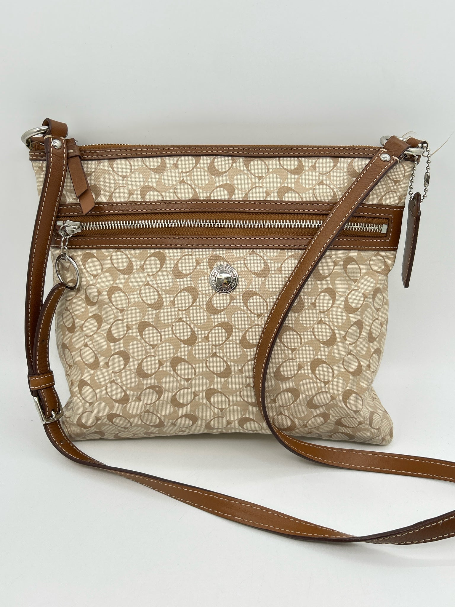 Coach Cream Women Purse