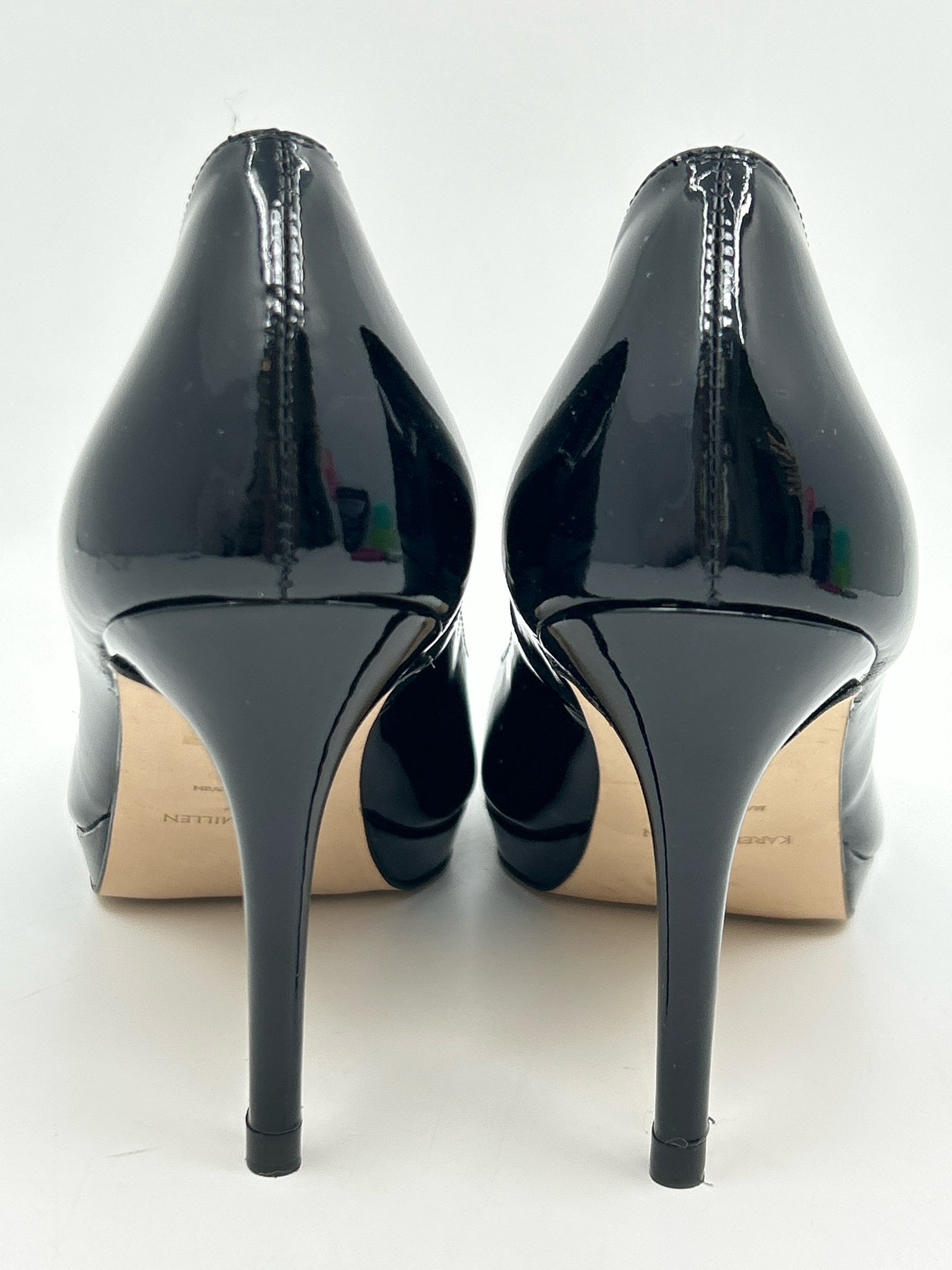 KAREN MILLEN Size 37 Black Women Pumps