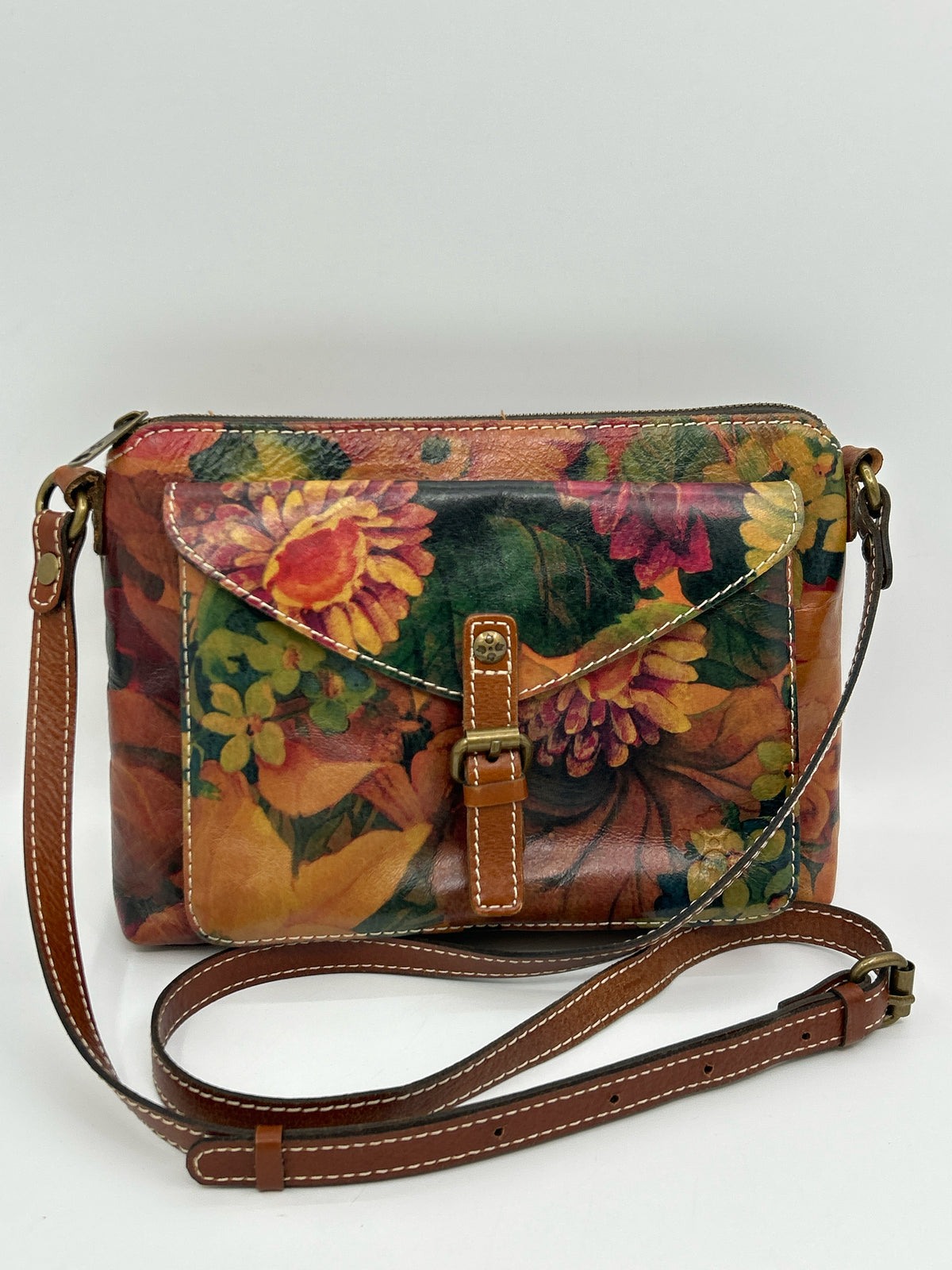 PATRICIA NASH Brown floral Women Purse