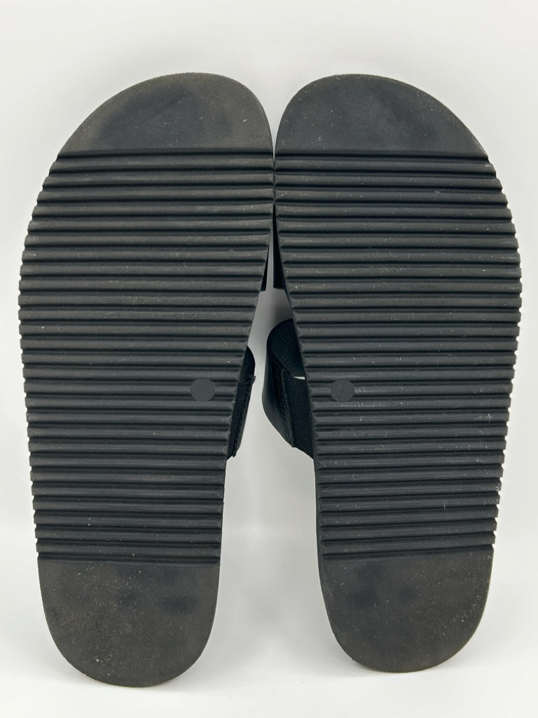 STEVE MADDEN Size 6.5M Black Women's Sandal