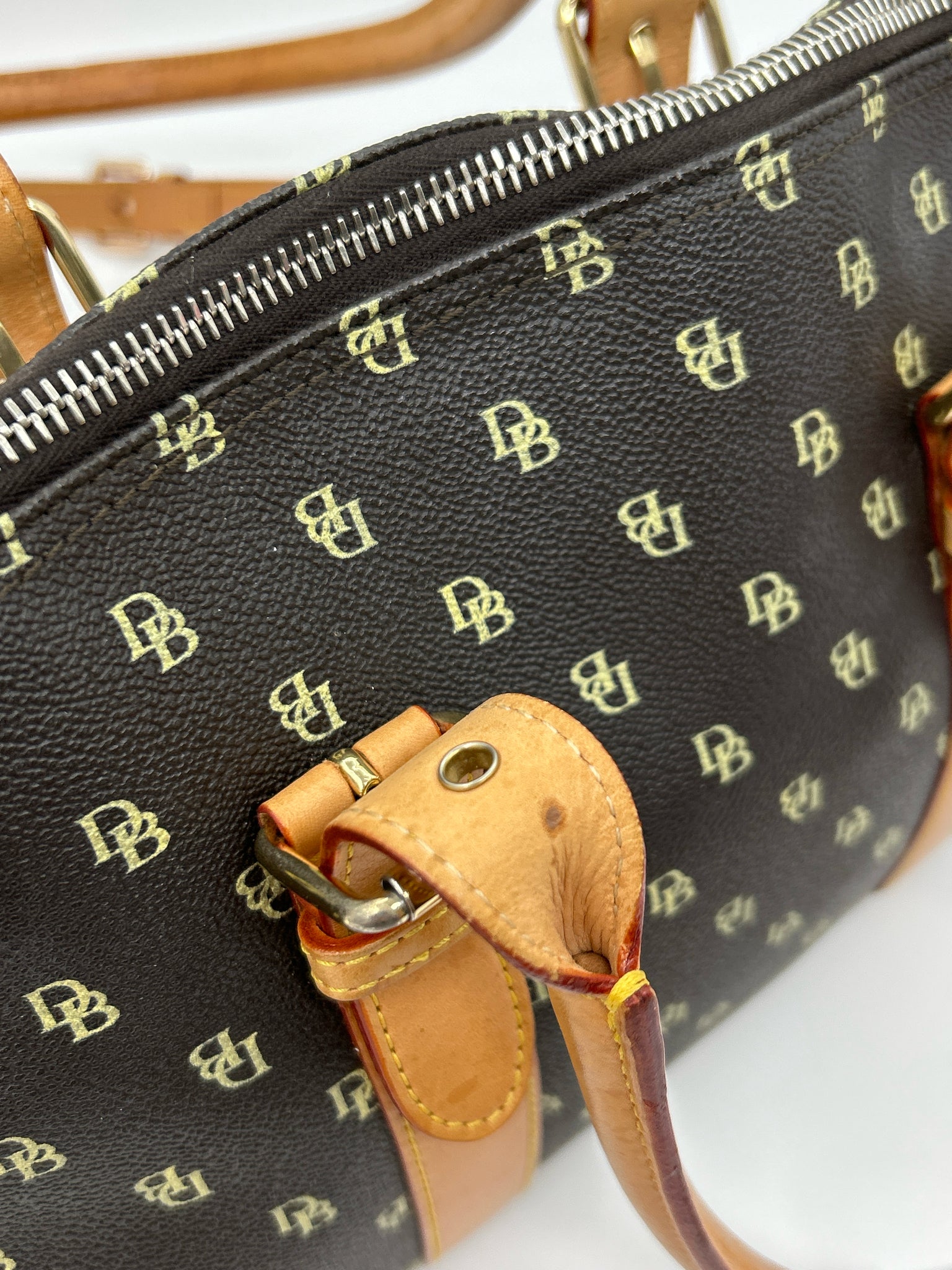 DOONEY & BOURKE BLACK AND TAN Women Purse