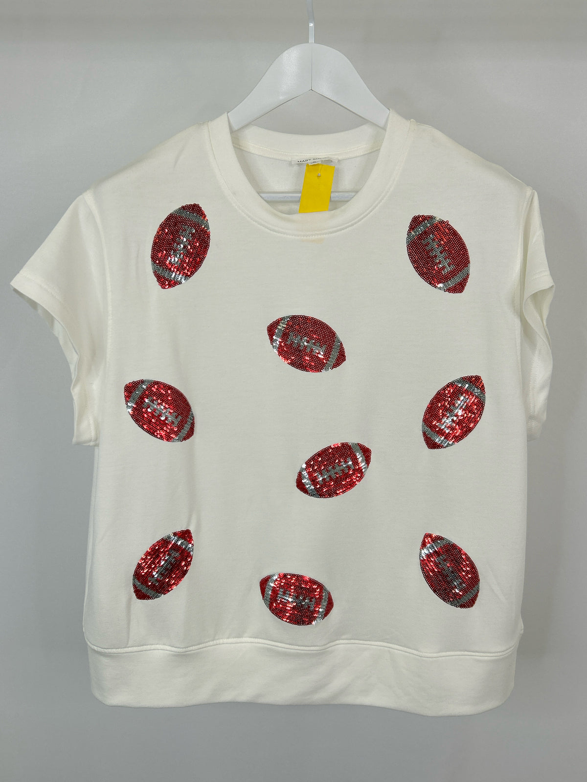 MARY SQUARE Size S White Women Top