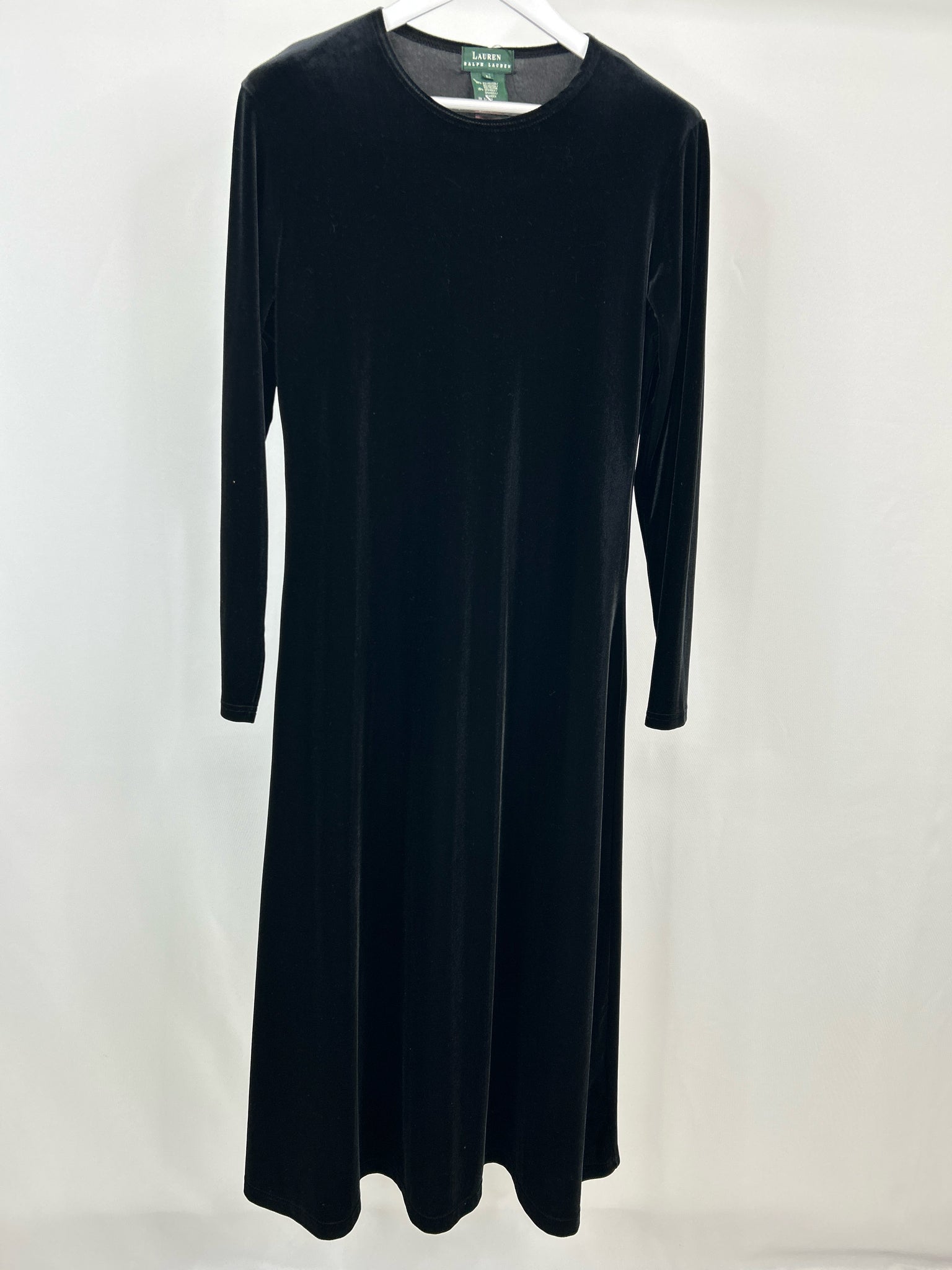 Lauren Ralph Lauren Size L Black Women Dress