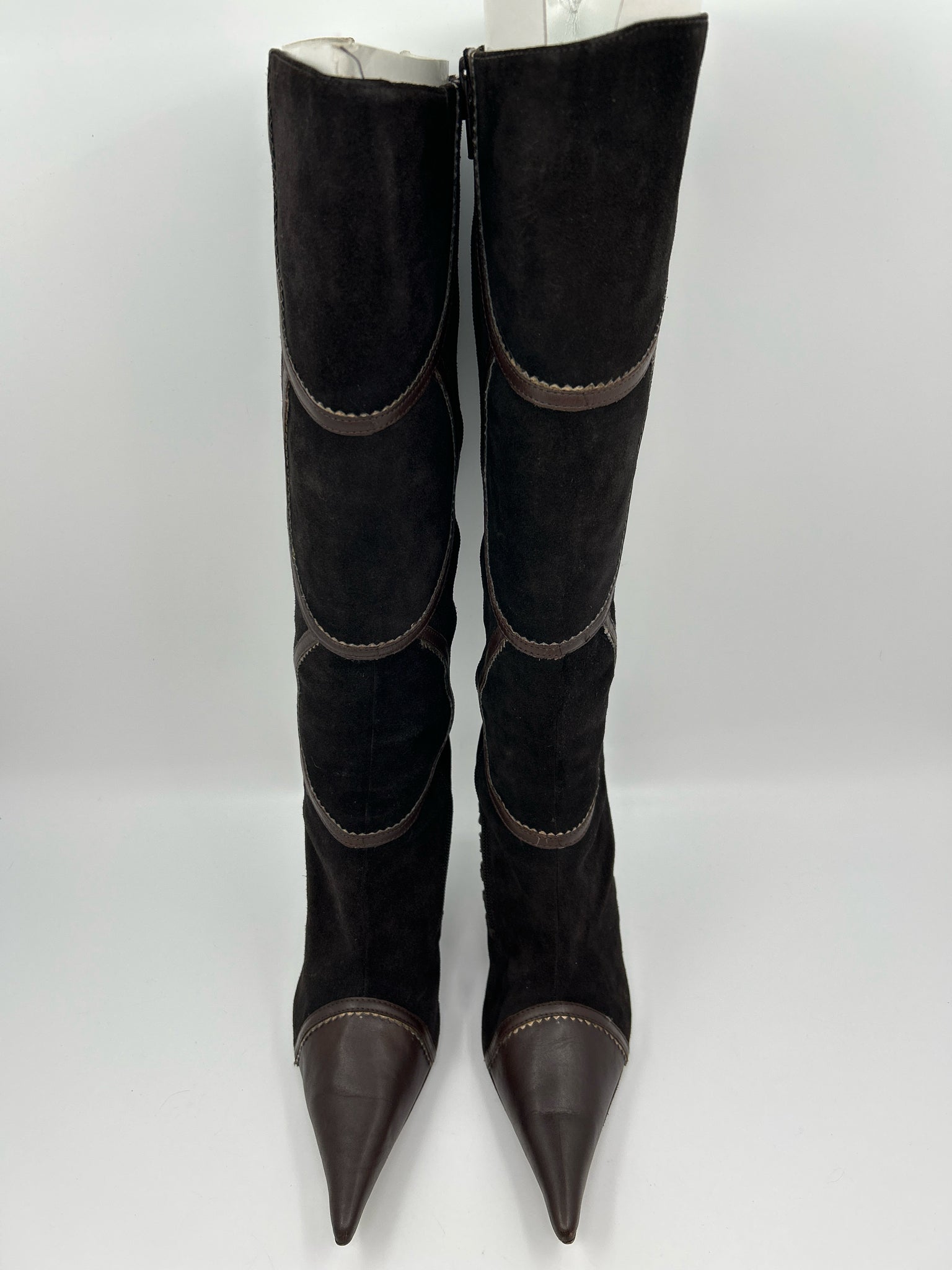 ALDO Size 41 DARK BROWN Women Booties