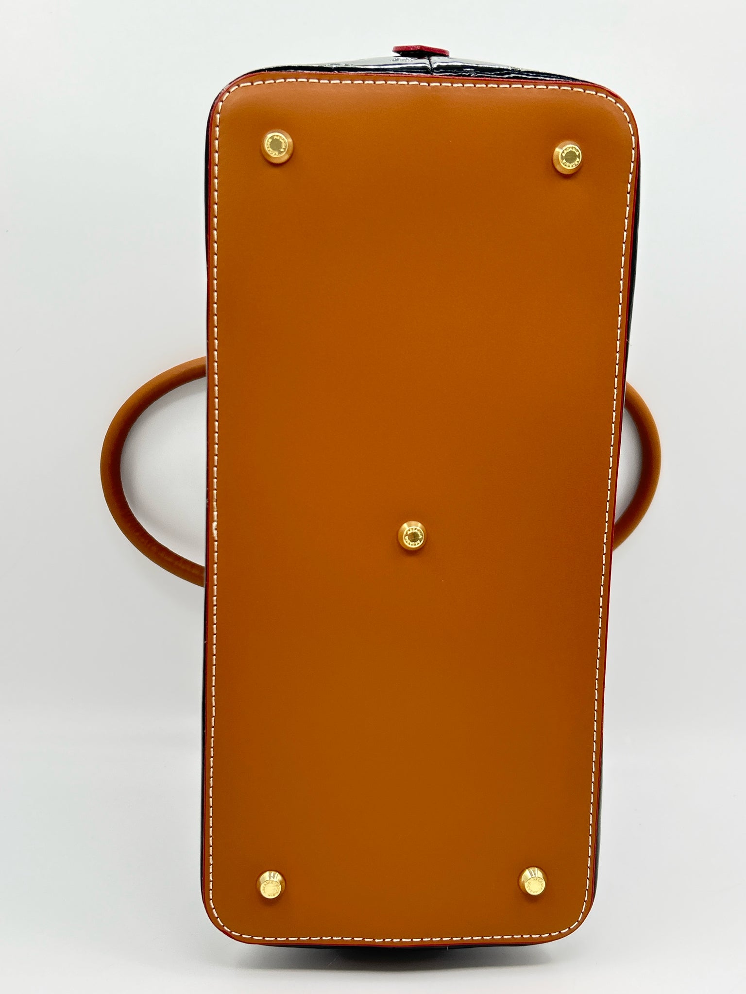 ARCADIA Black Patent Women Purse