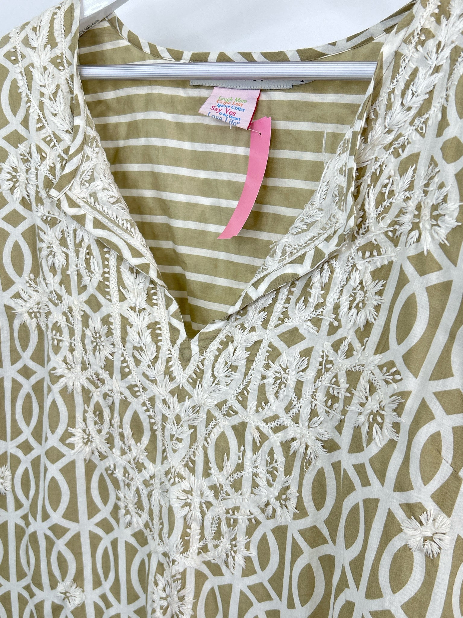 GRETCHEN SCOTT Size XL Light Olive Green Women Top