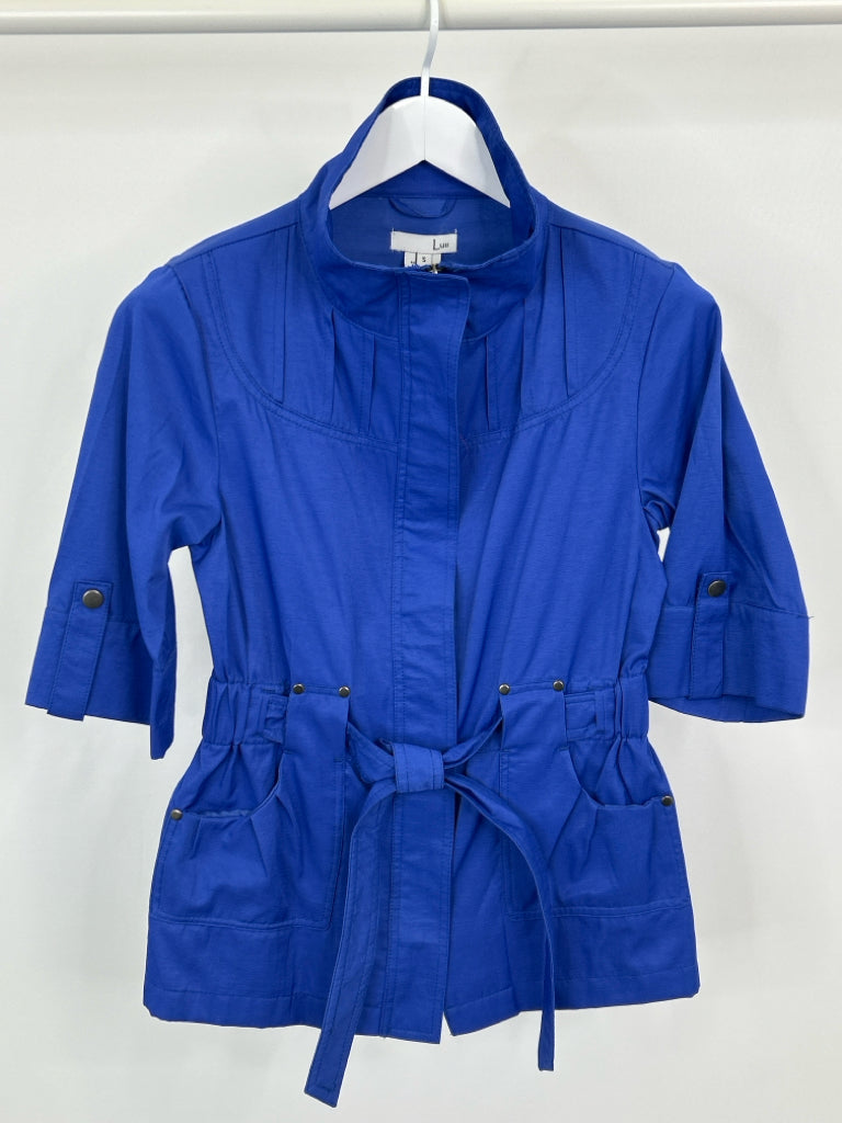 LUII Women Size S Cobalt Blue Jacket NWT