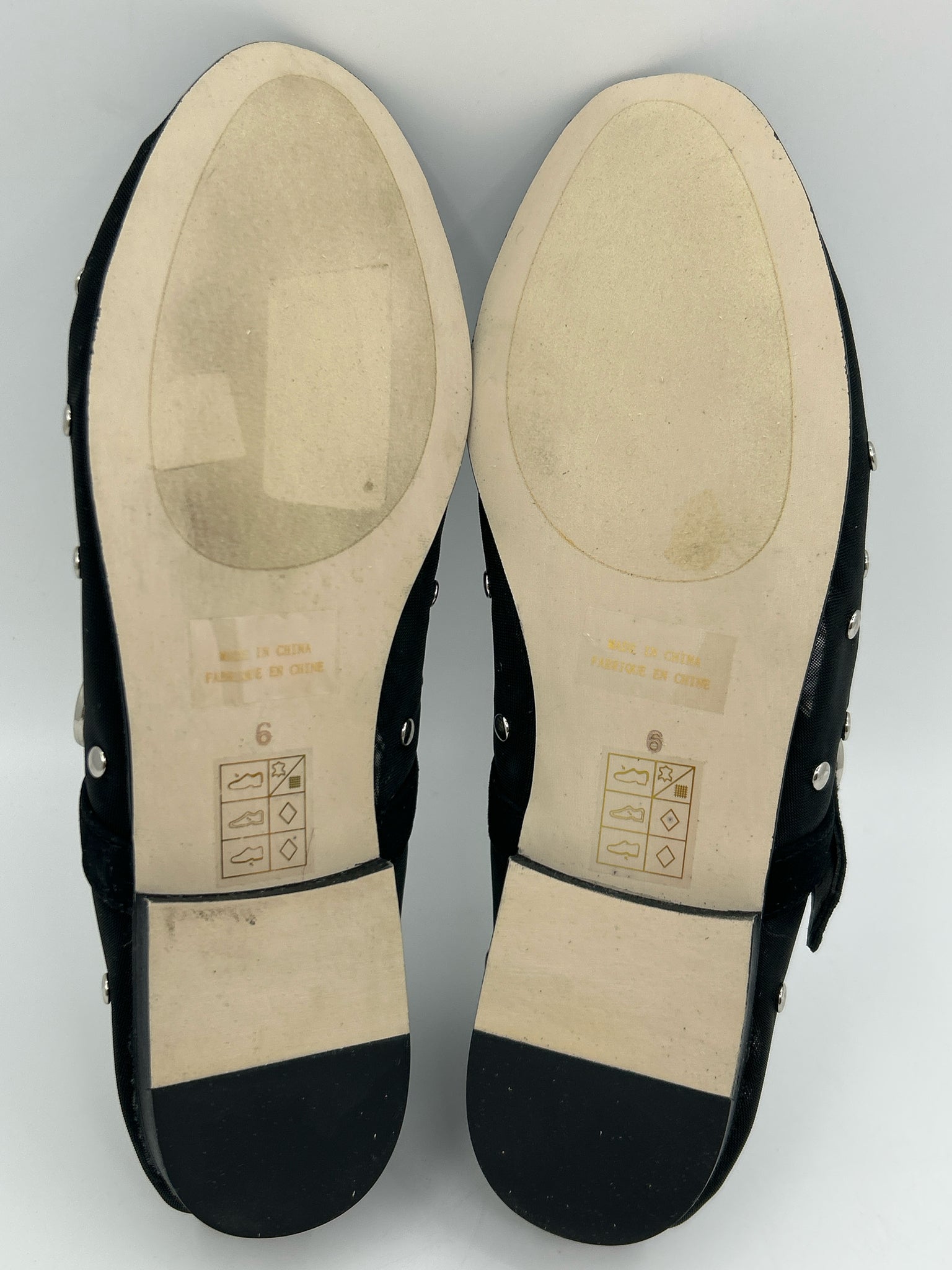JEFFREY CAMPBELL Size 6 Black Women Flats