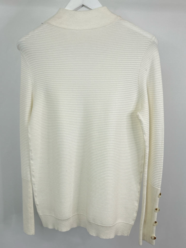 ETHYL Women Size M White Sweater