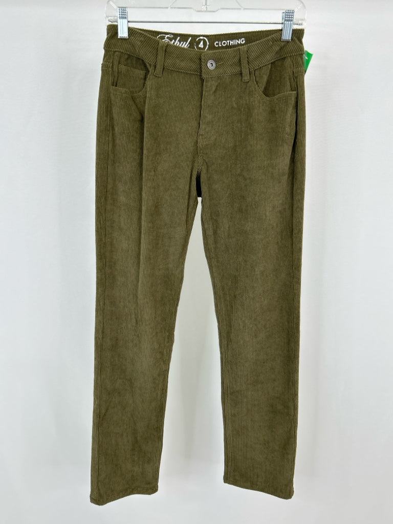 ETHYL Women Size 4 OLIVE Pants