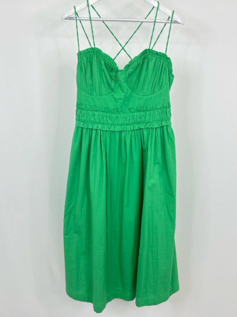 BY ANTHROPOLGIE Size M Women's Green Dress