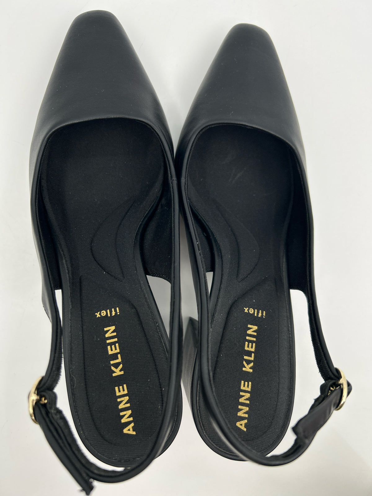 ANNE KLEIN Size 7.5 Black Women Pumps