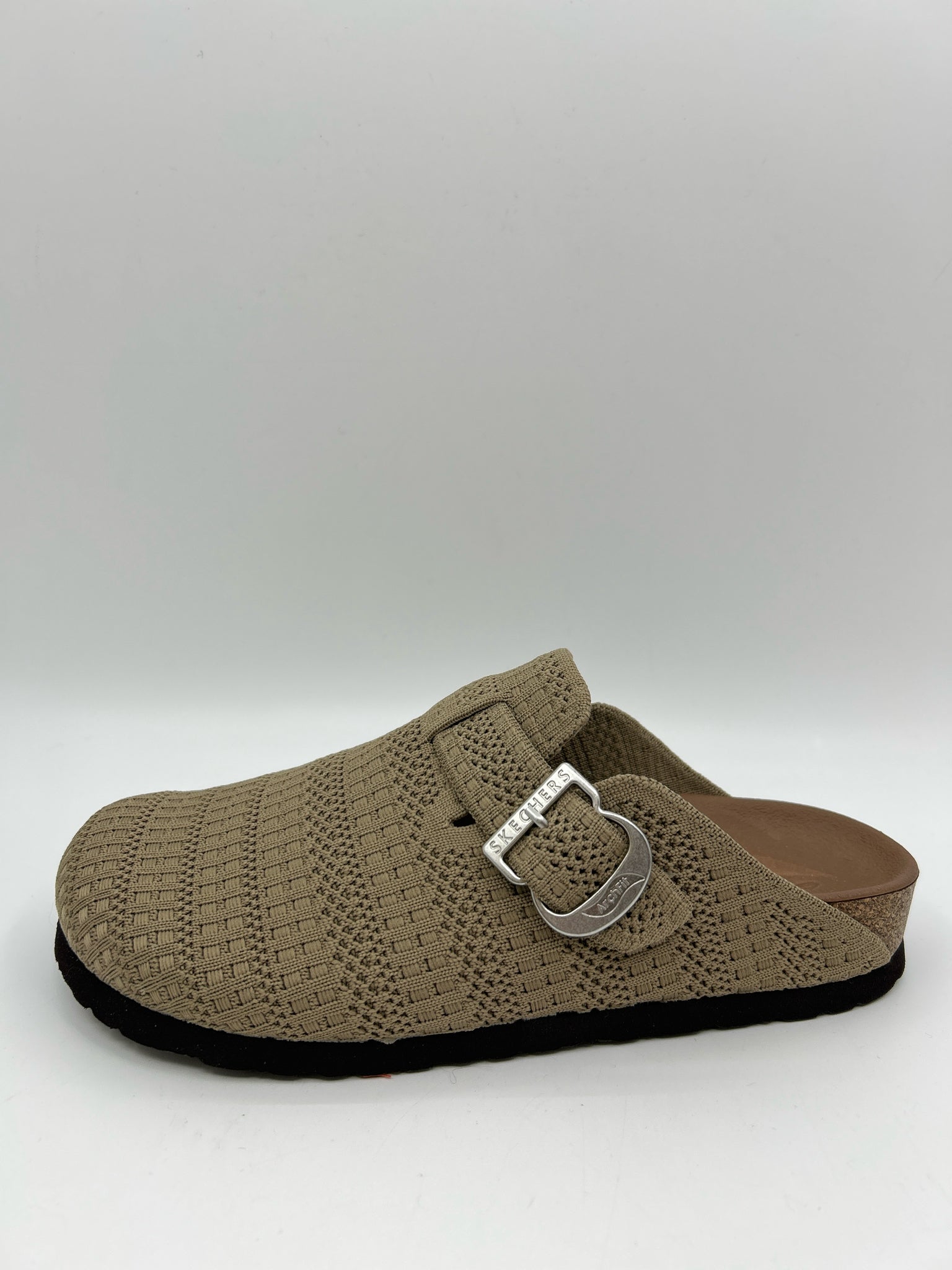 skechers Size 7 Taupe Women Clogs