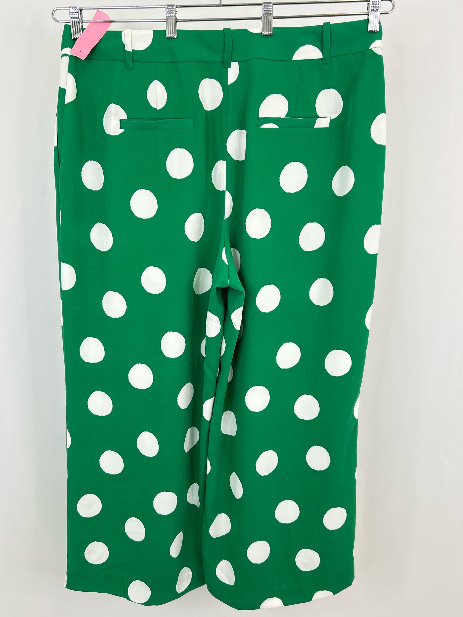 BODEN Size 20/22 GREEN AND WHITE Women Pants