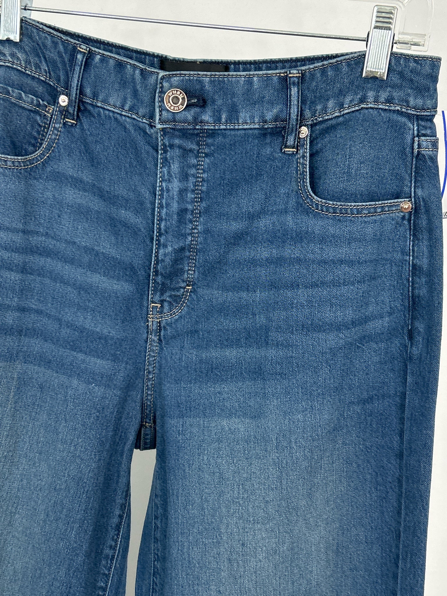 White House Black Market NWT Size 6L BLUE DENIM Women jeans