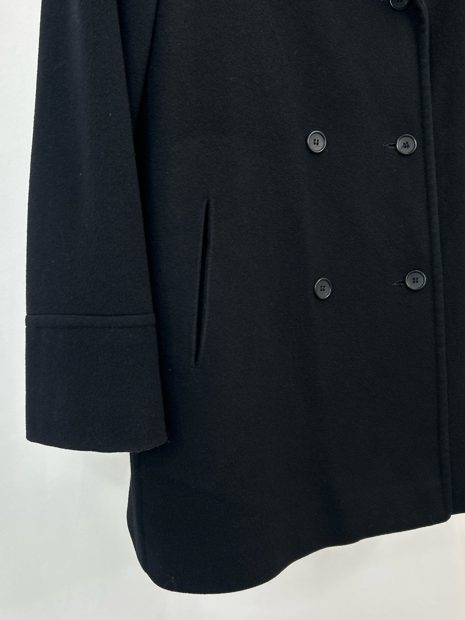 BROOKS BROTHERS Size L Black Women Coat