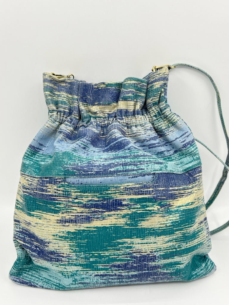 HOBO BLUE AND TEAL Purse