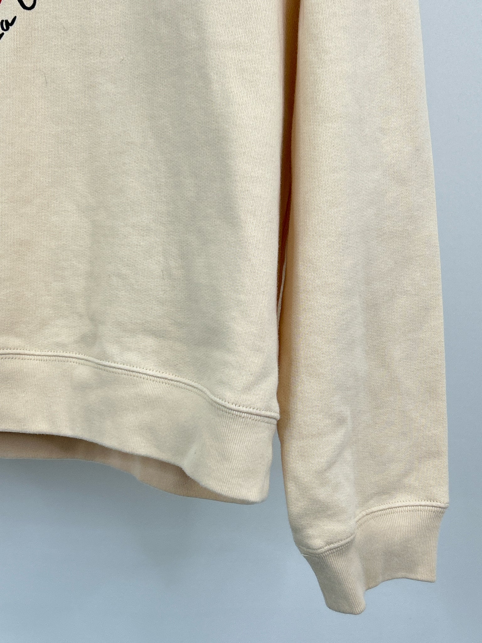 SEZANE Size XL Cream Women Sweatshirt