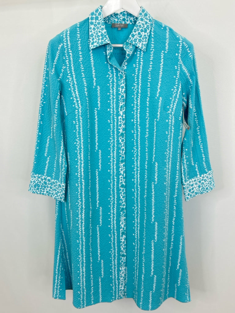 HABITAT Size S light blue print Dress