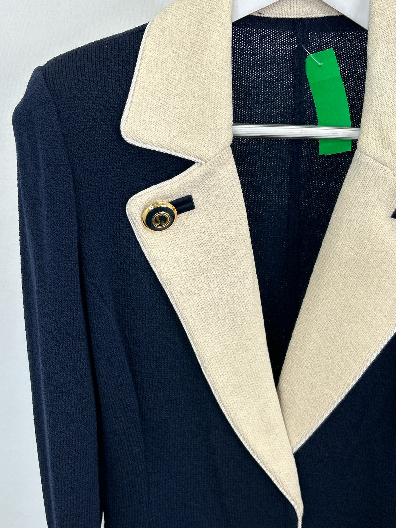 ST JOHN Size 8 Navy Women Jacket