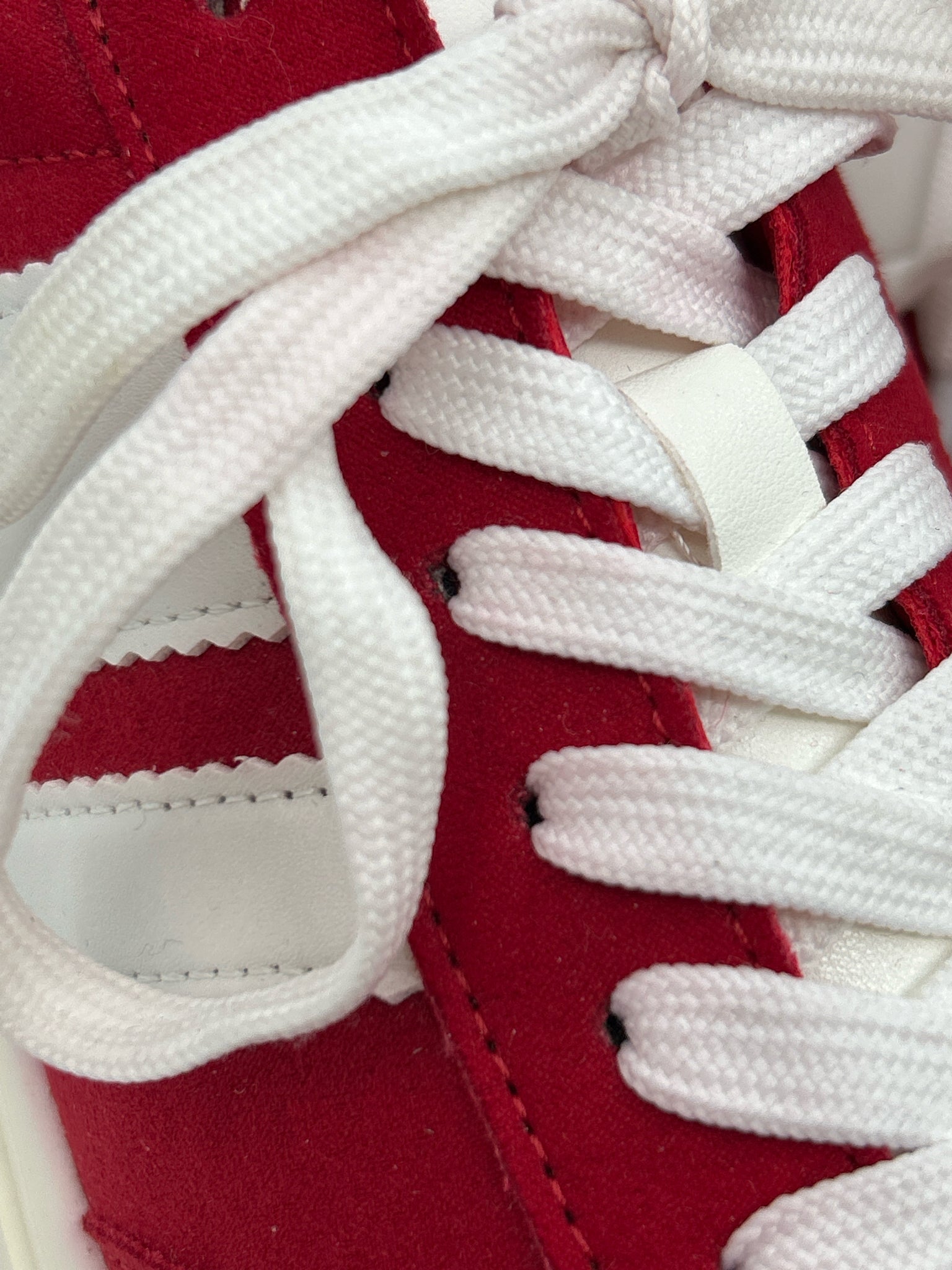 MADDEN GIRL Size 8M red and white Women Sneakers