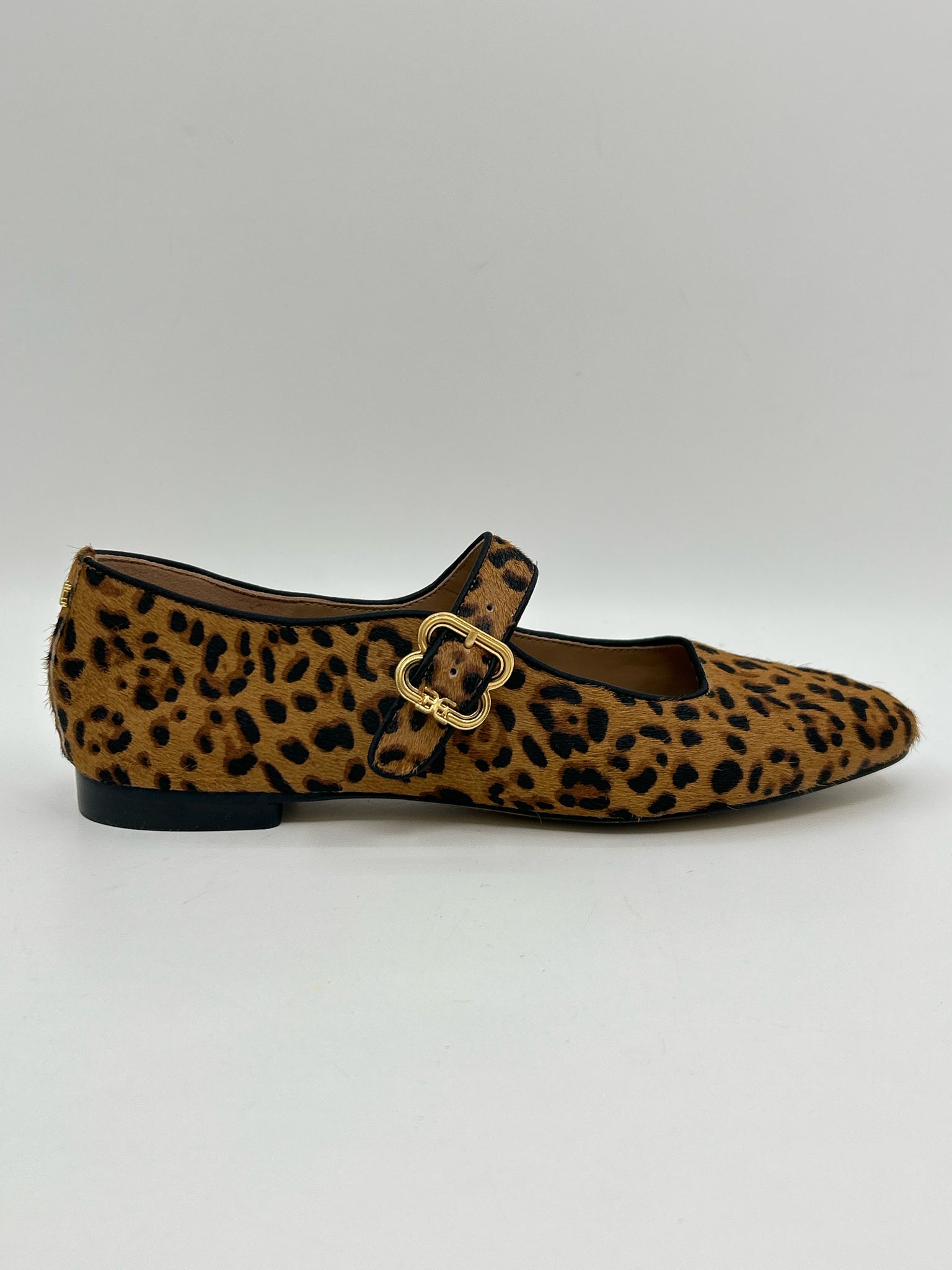 SAM EDELMAN Size 7 Tan and Black Women Flats