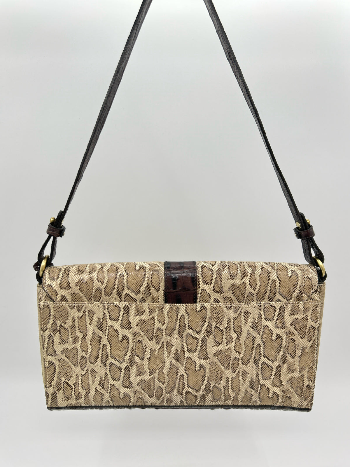 BRAHMIN BROWN AND BEIGE Women Purse