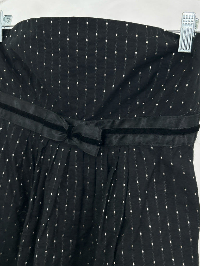 ZARA BASIC Women Size S Black Print Dress