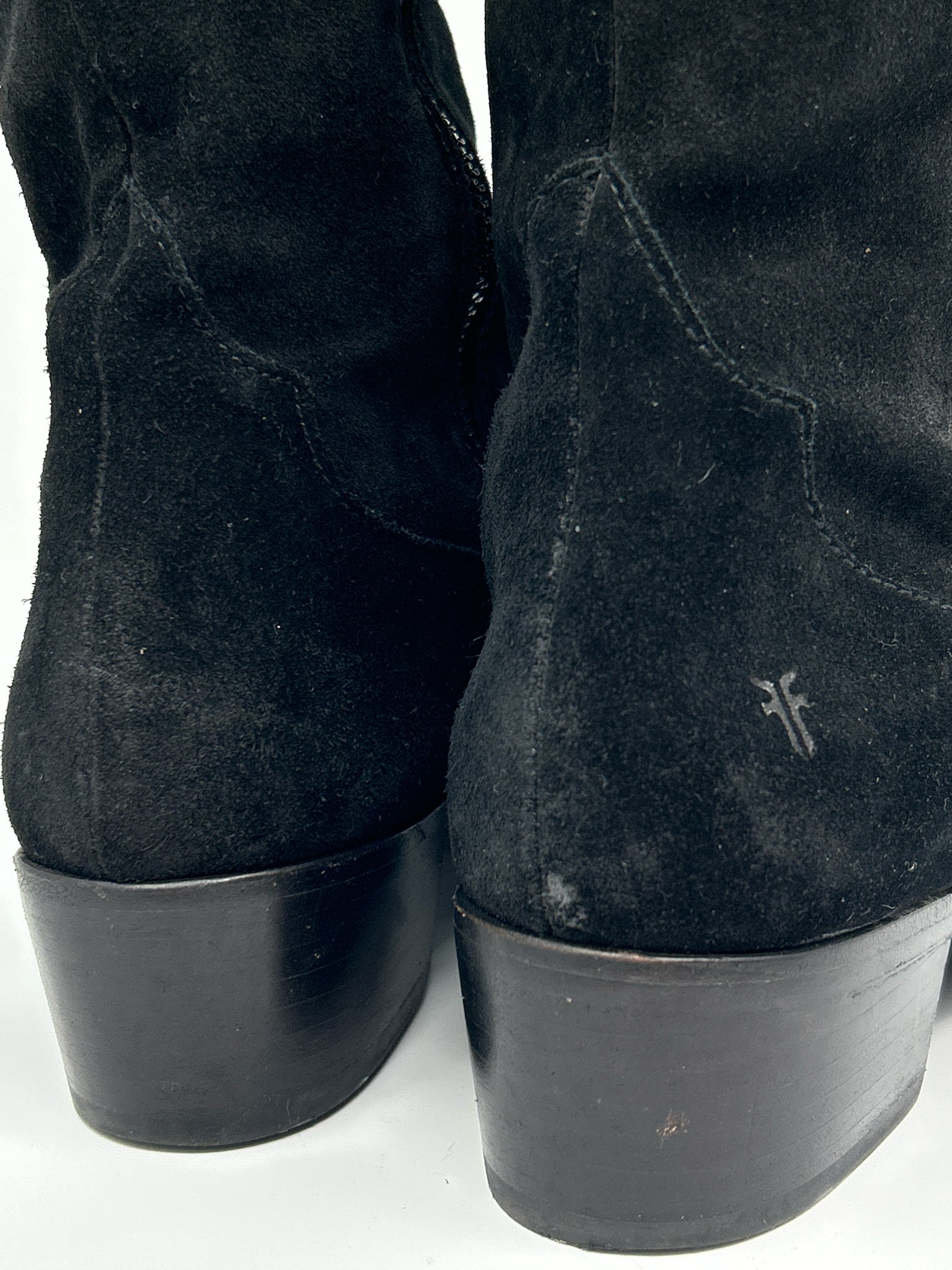 FRYE Size 8.5M Black Women Boots