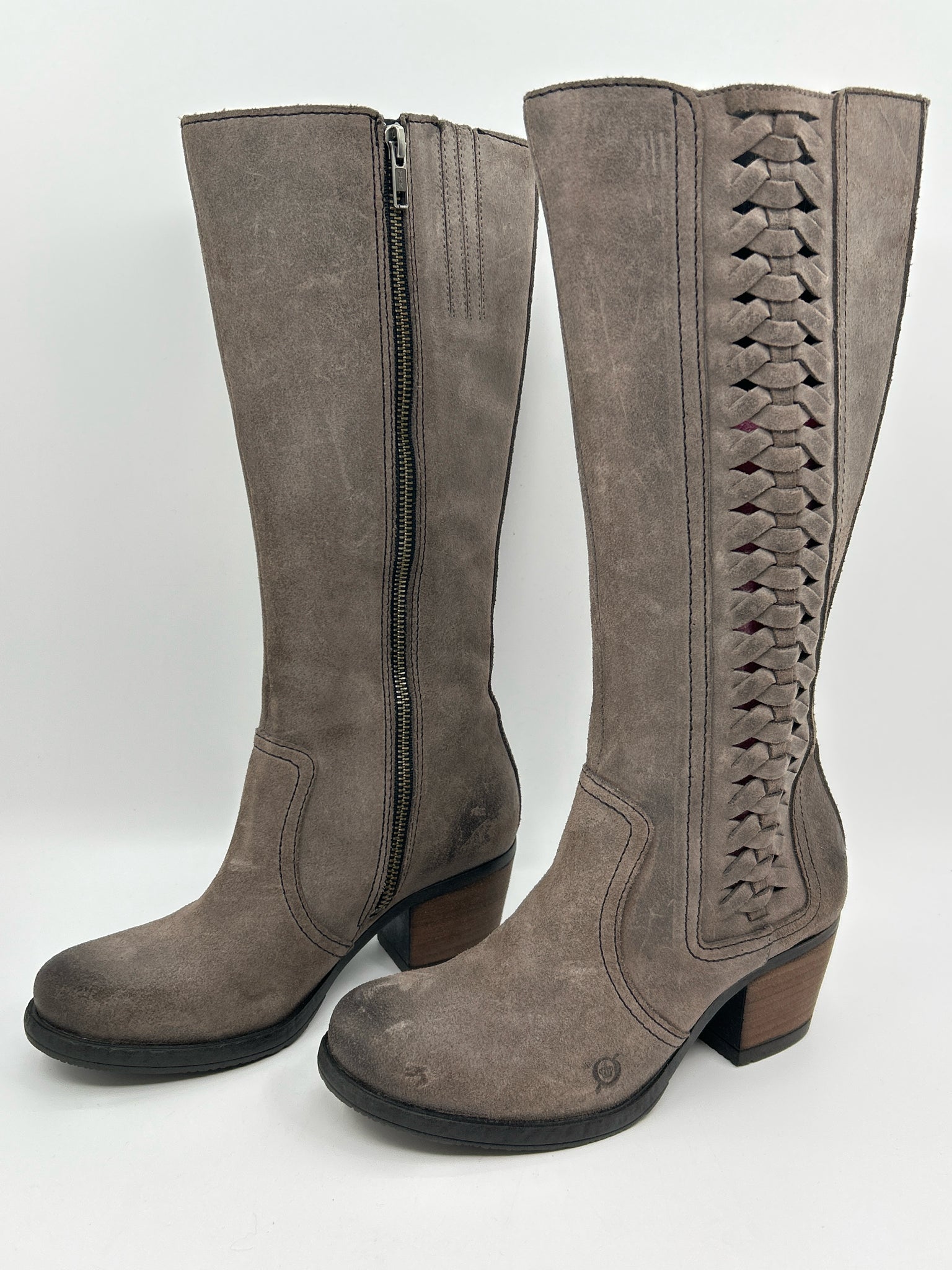 BORN Size 6 Taupe Women Boots
