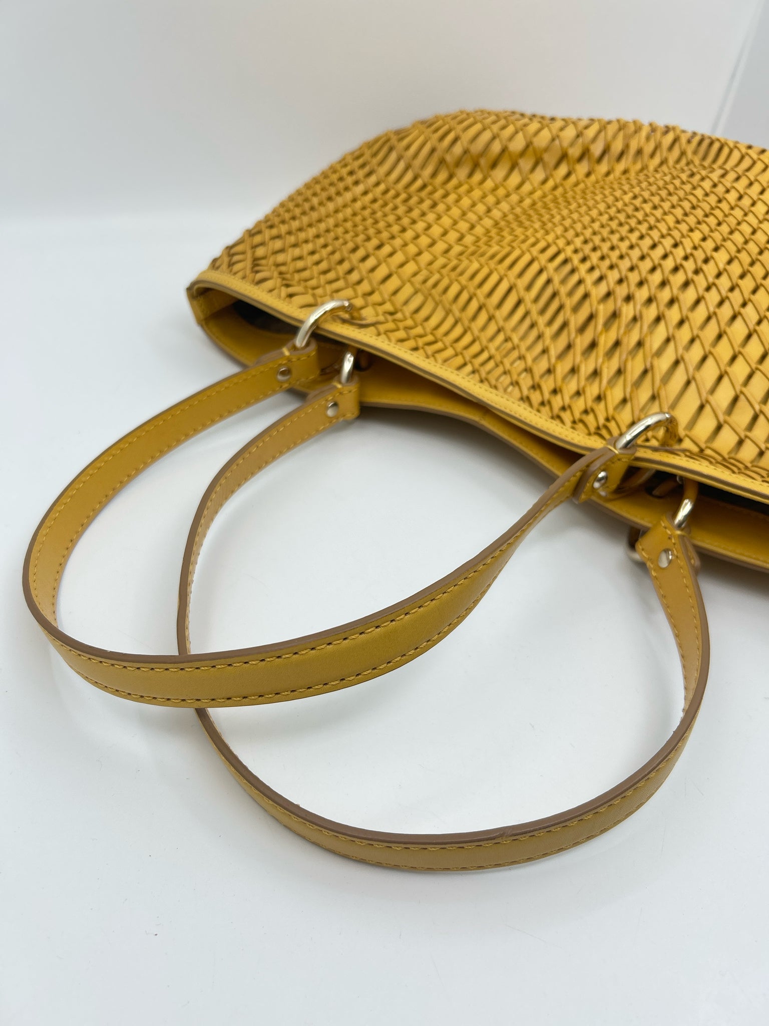 COLE HAAN Yellow Women Tote