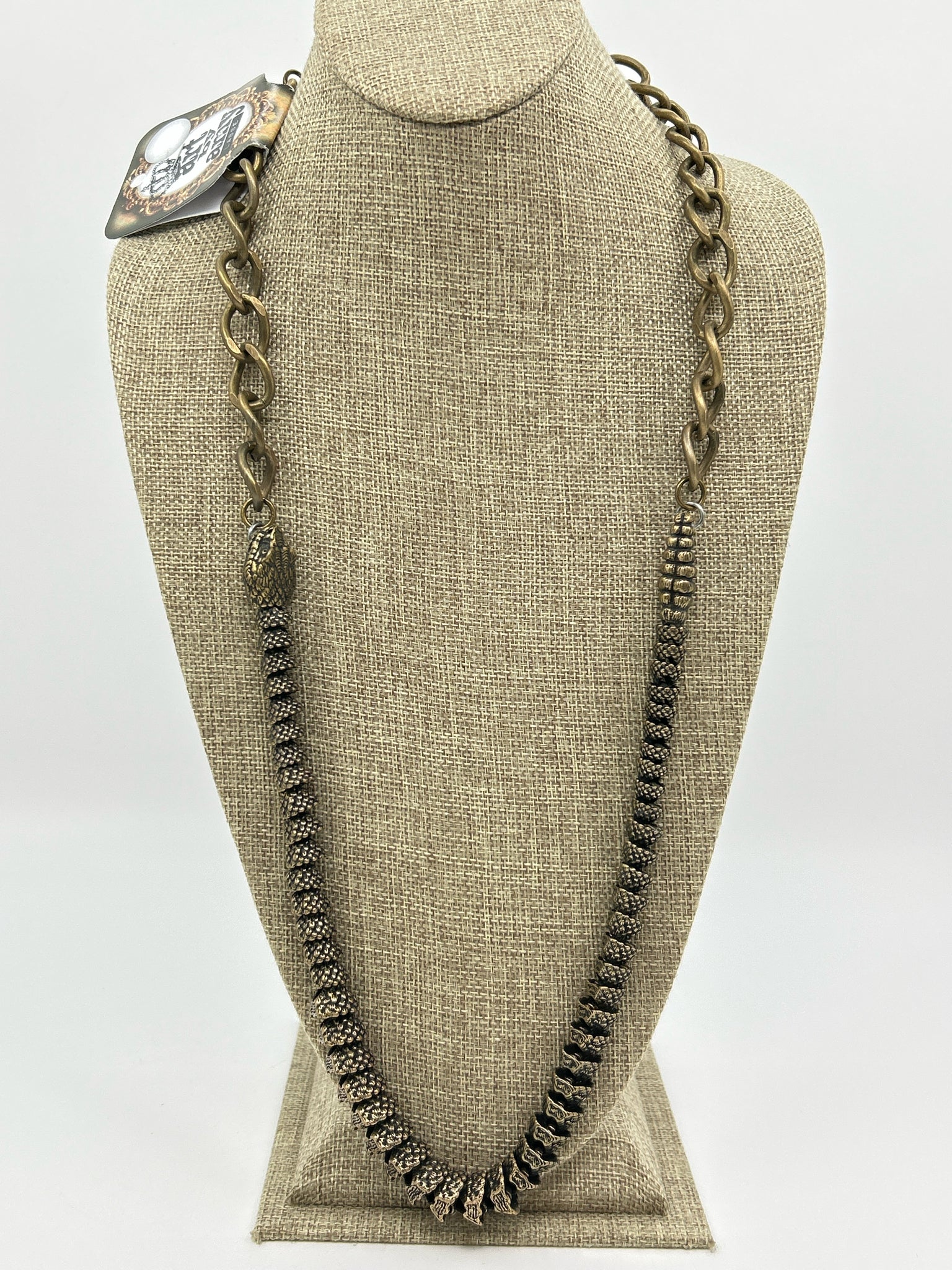 ART BY AMY NWT BRONZE Necklace