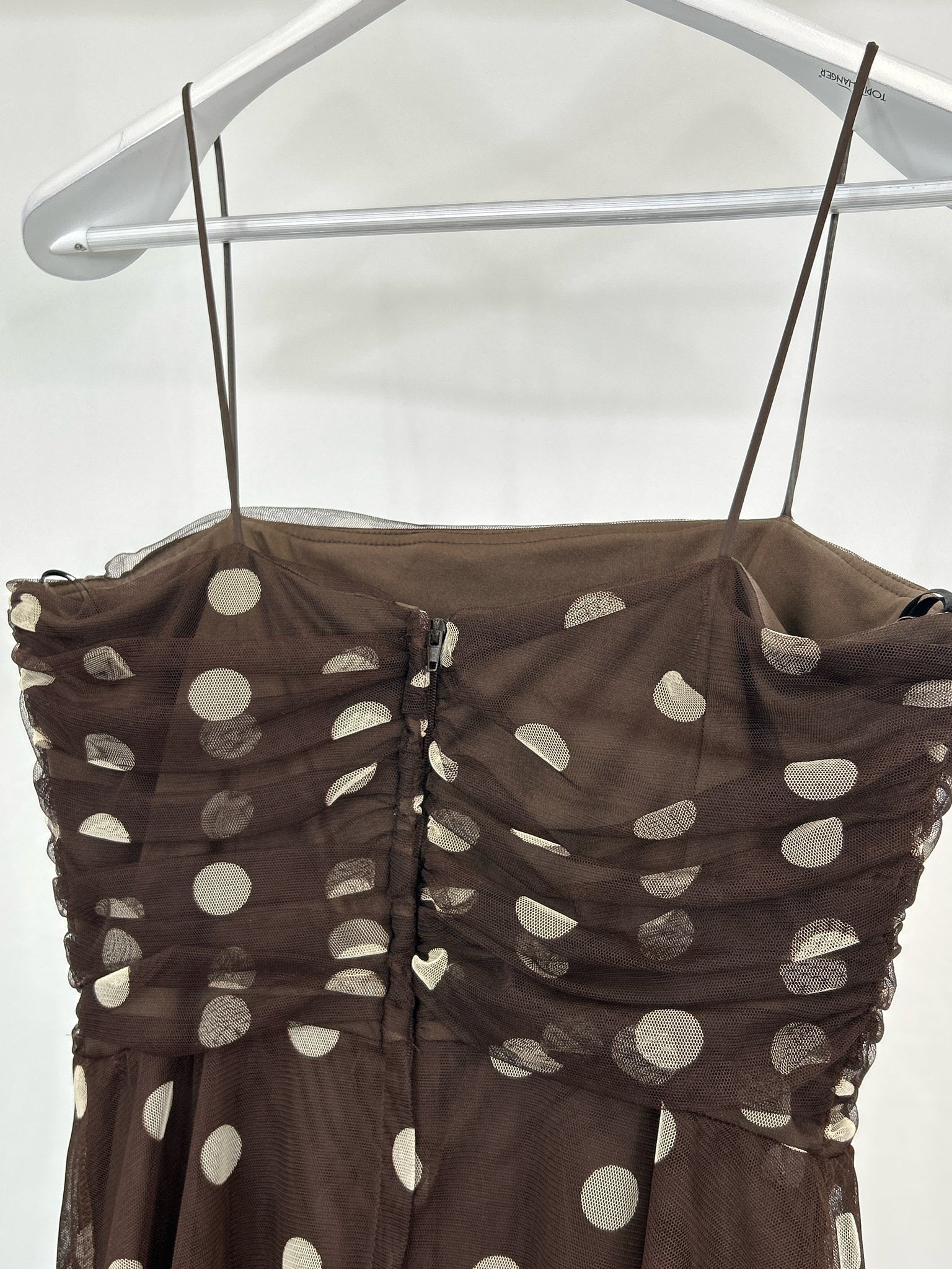 ELIZA J Size 14P Brown Women Dress