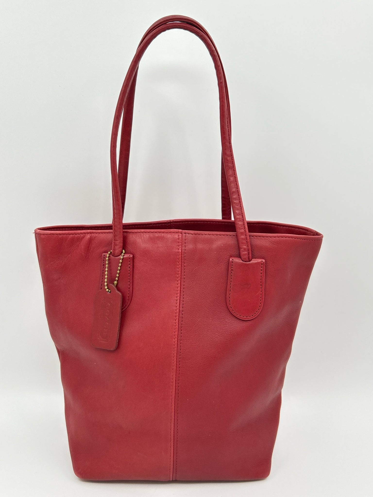 COACH Red Women Tote