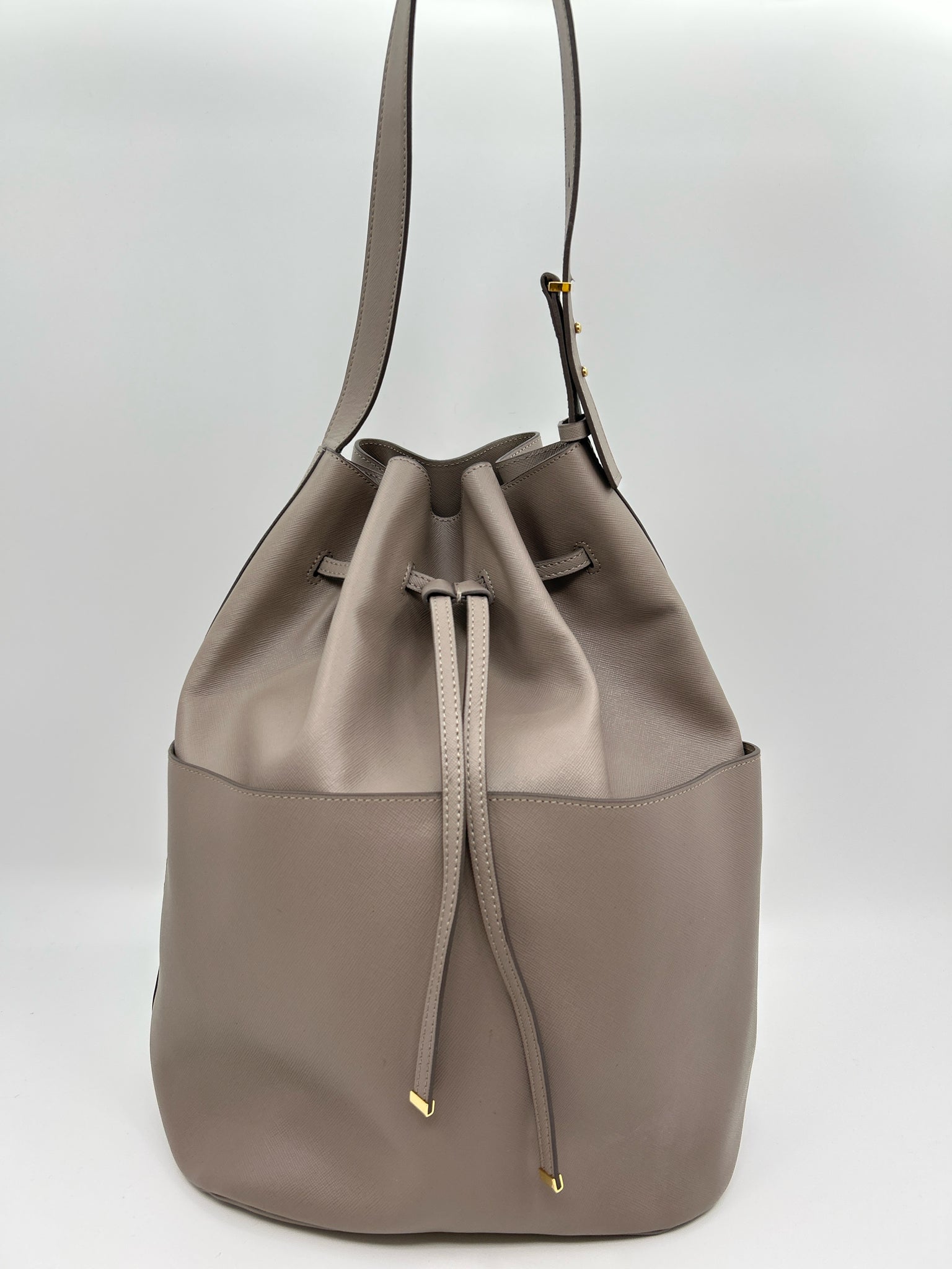 CUYANA Taupe Women Purse
