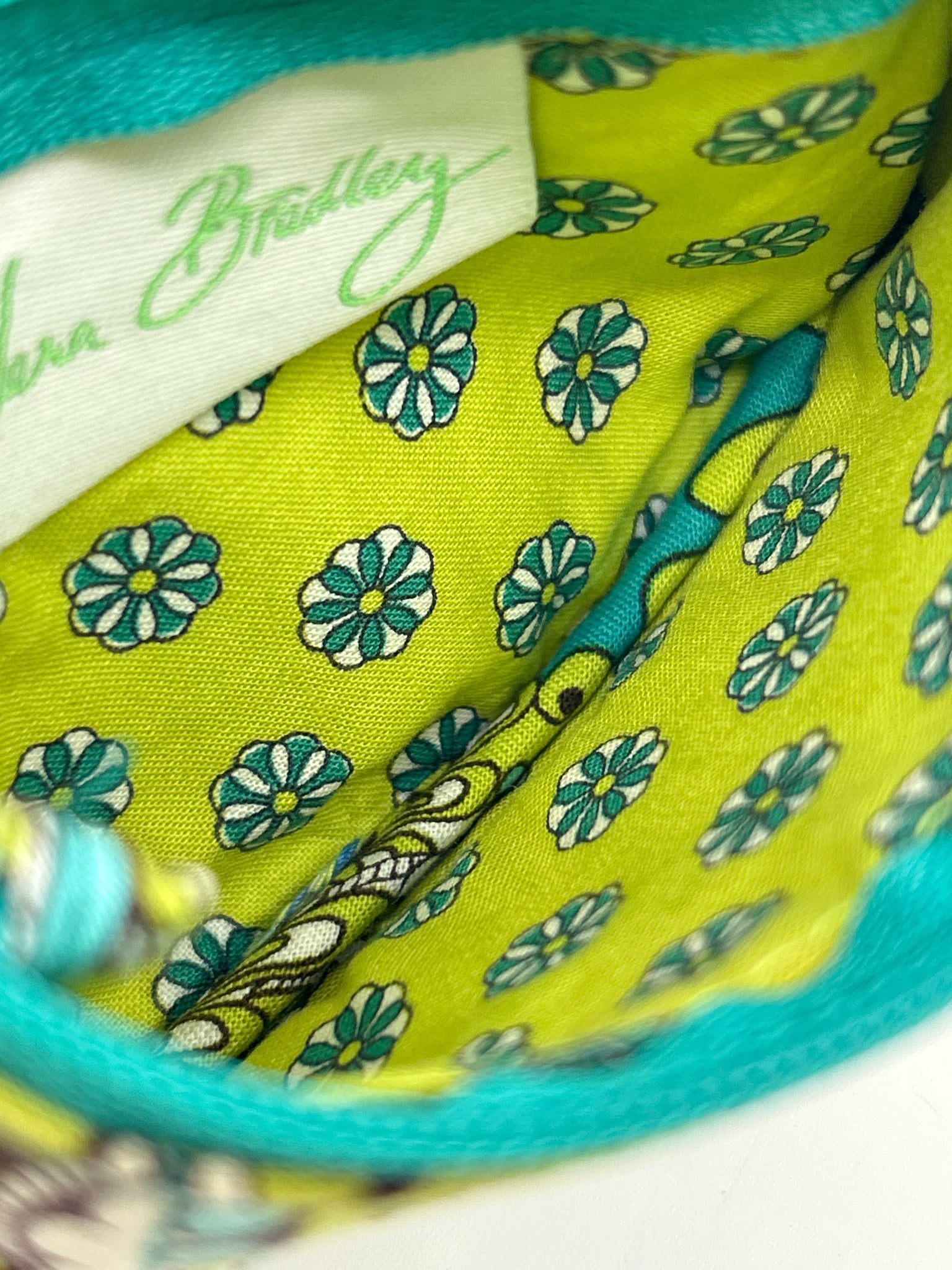 VERA BRADLEY Teal and green Women Tote