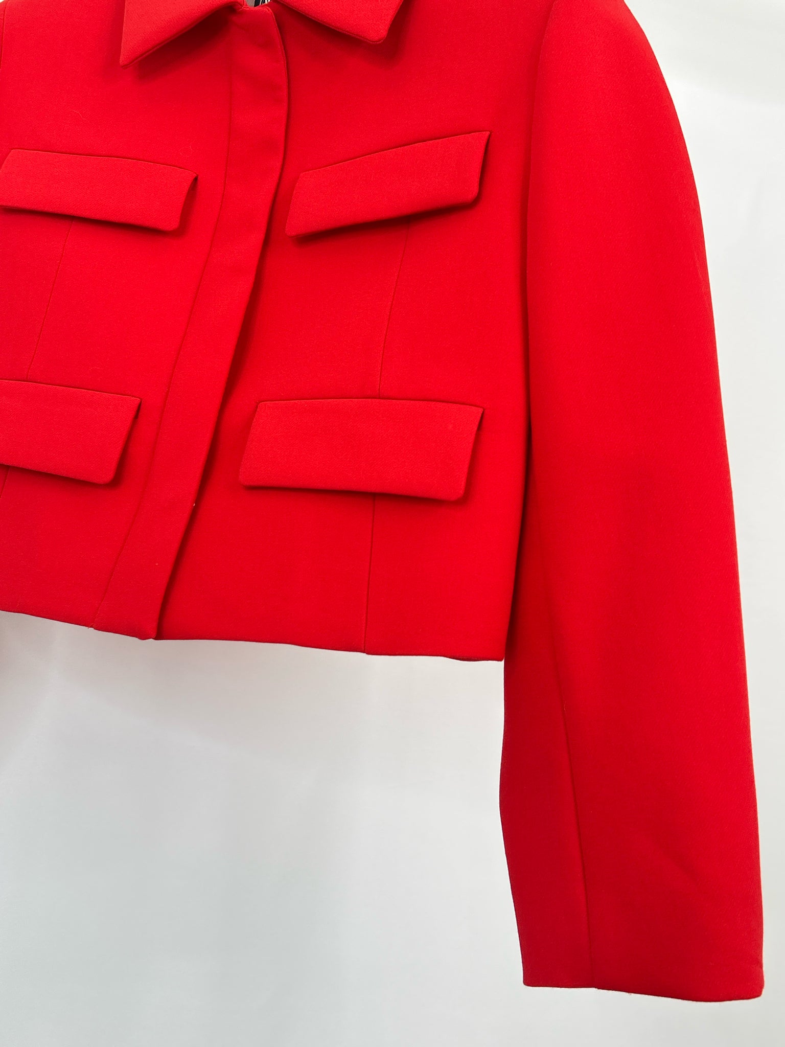 ZARA Size S Red Women Blazer