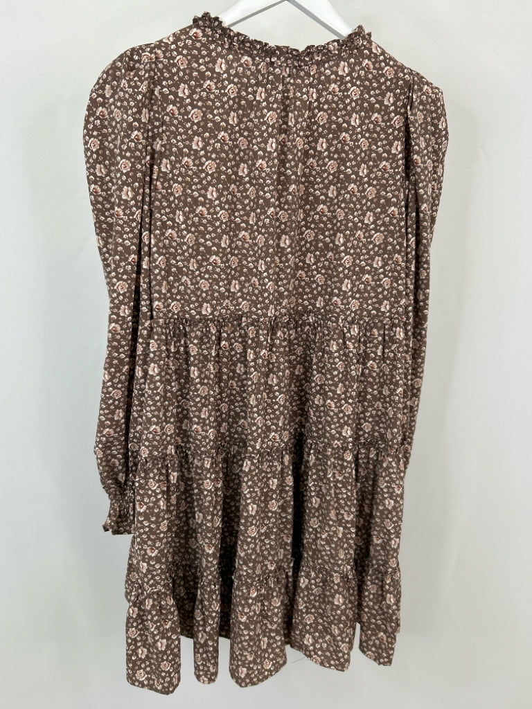 Hudson Gray Size M Brown floral Dress