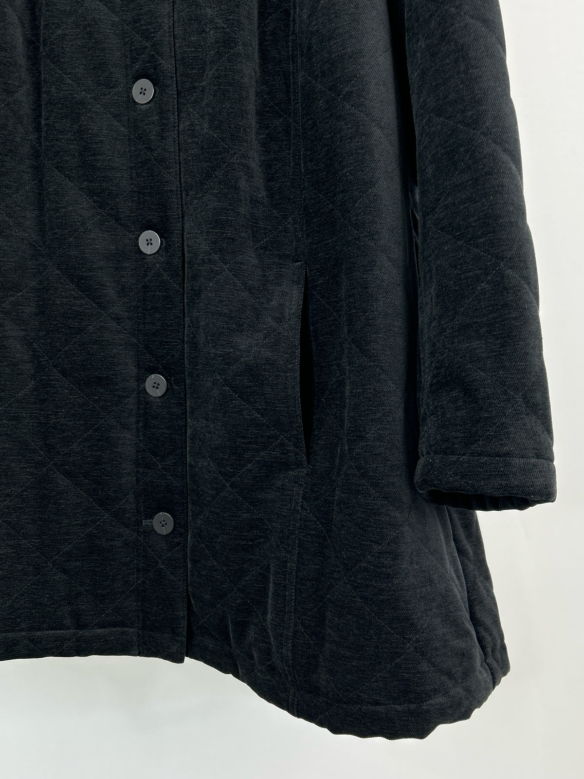 J. Jill Size XL Black Women Coat
