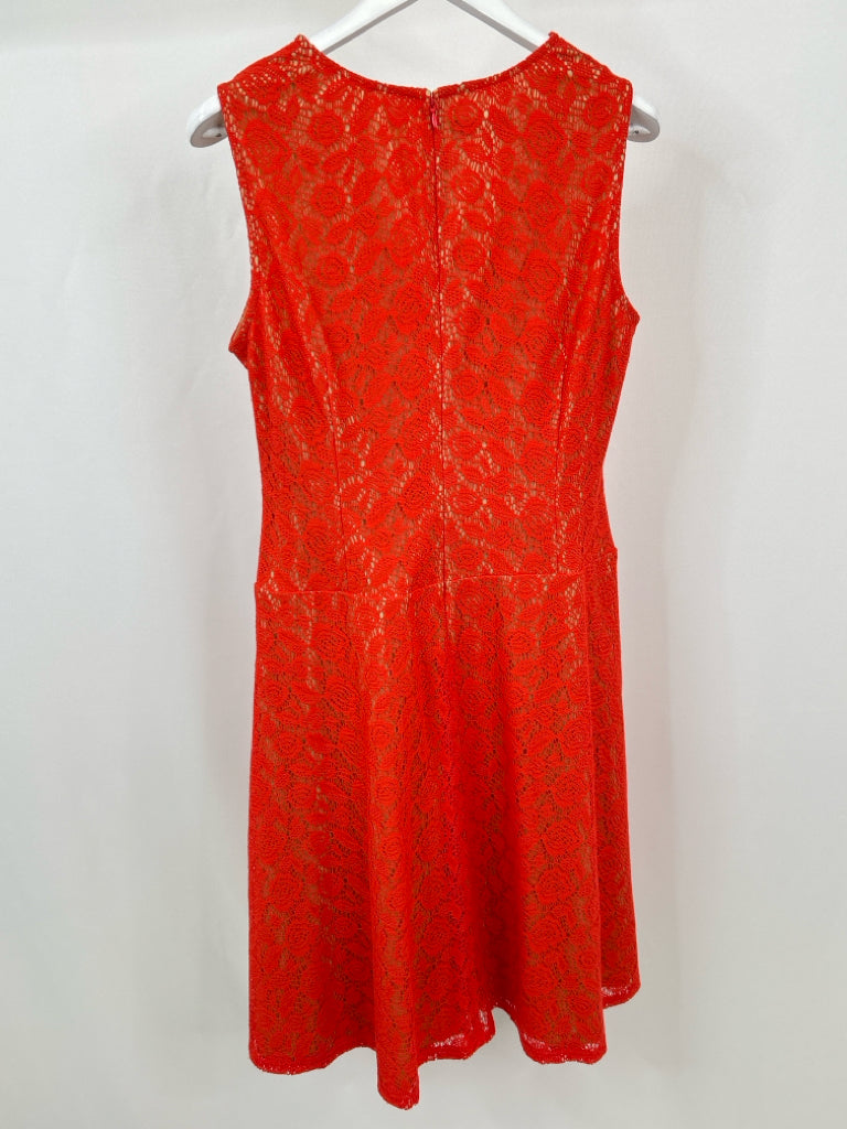 KASPER Size 14 Orange Dress NWT