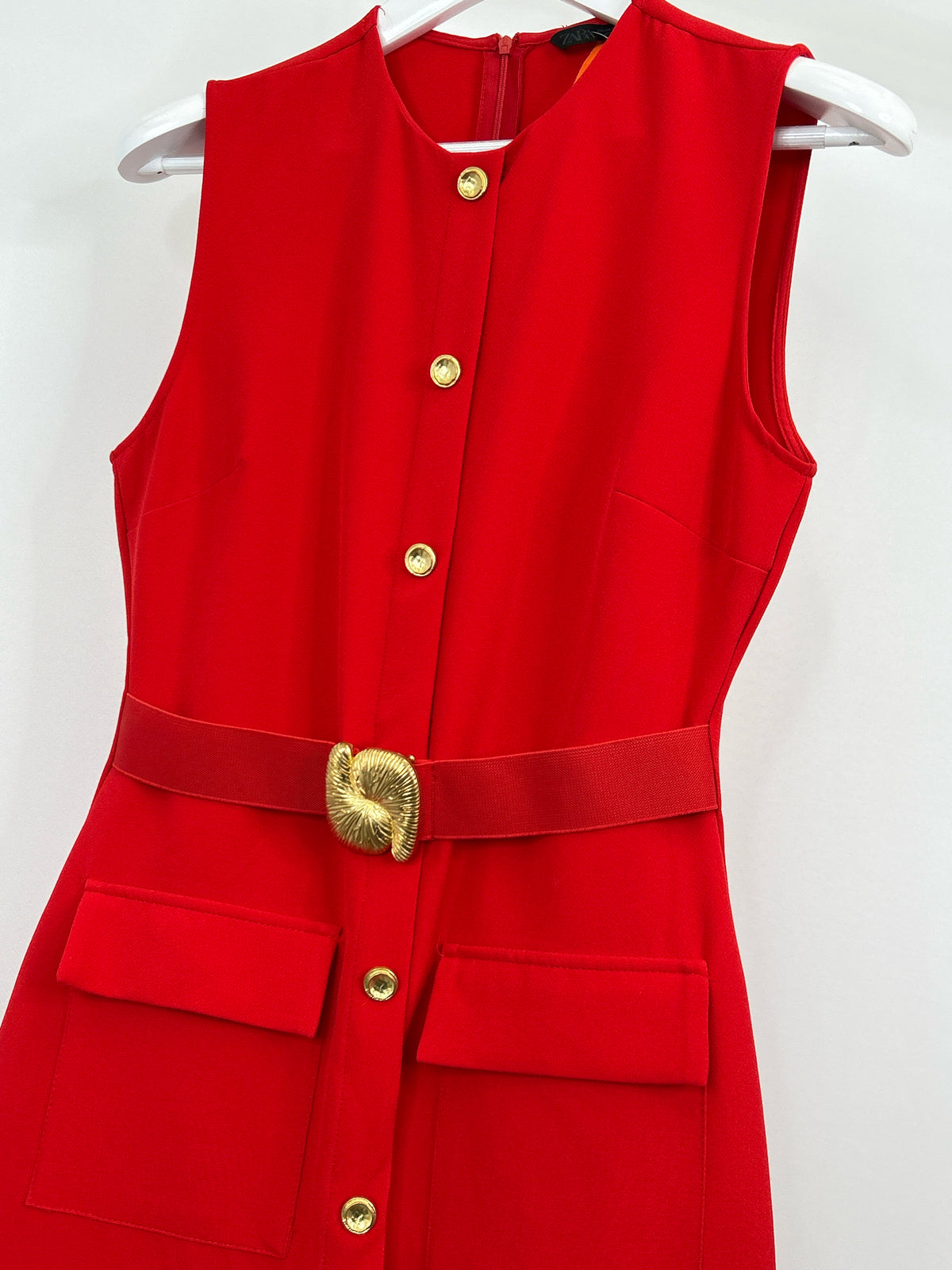 ZARA Size M Red Women Dress