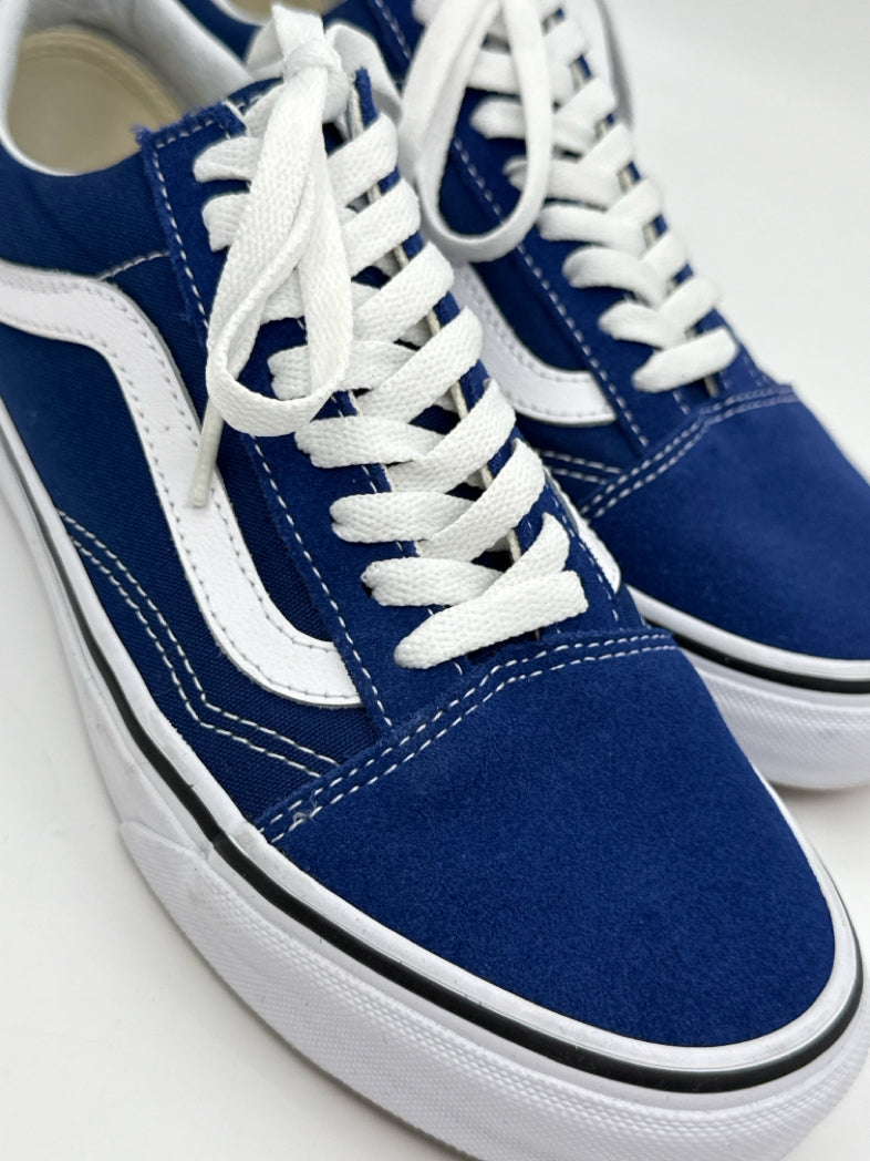 VANS Size 8 Blue Sneakers